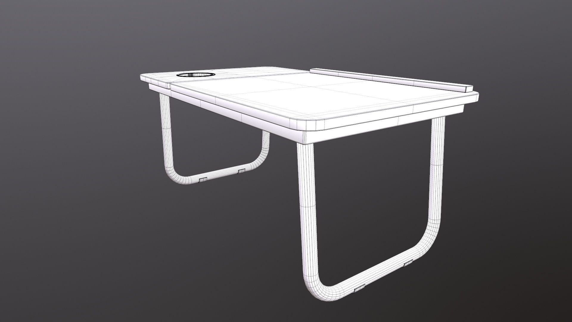 Computer Table 3D model_15