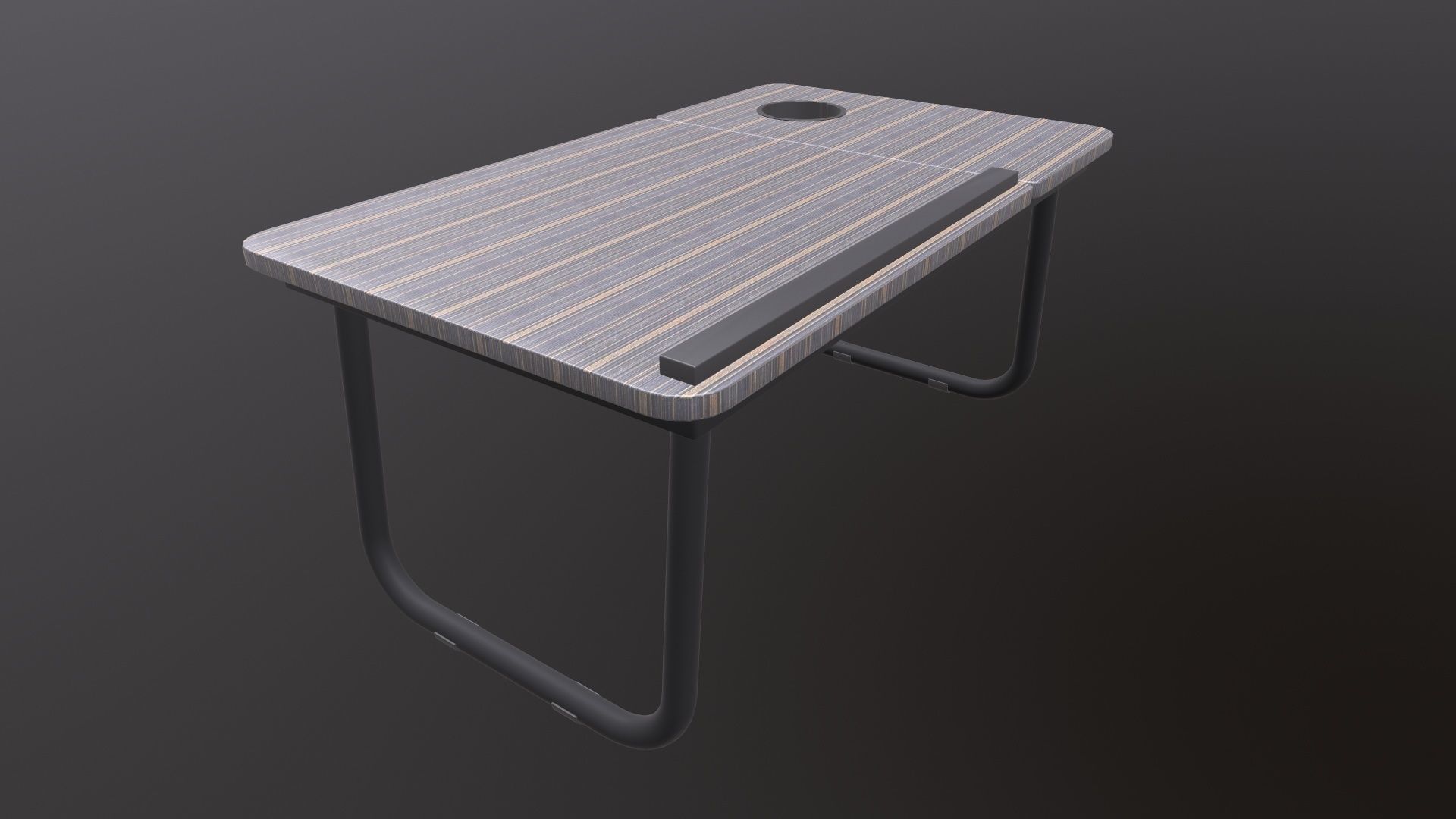 Computer Table 3D model_7