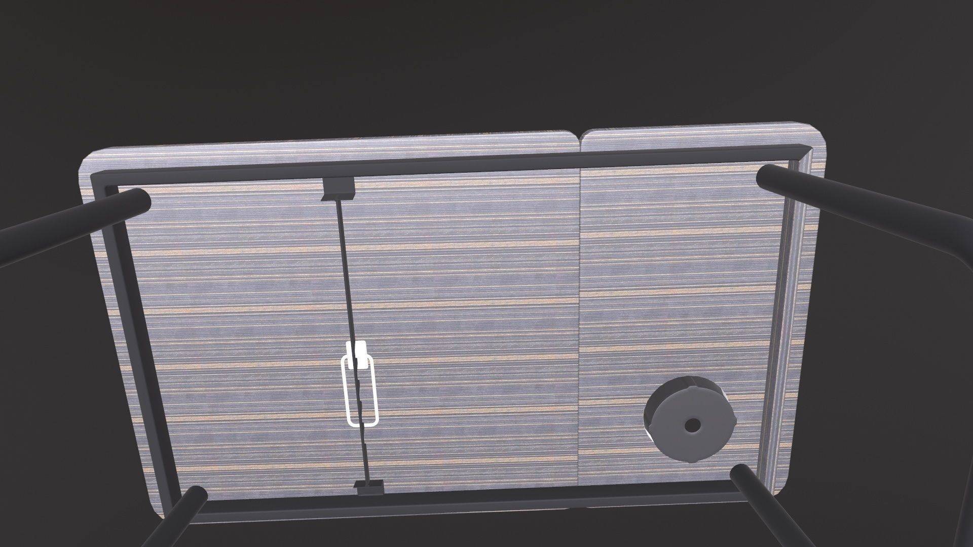 Computer Table 3D model_11