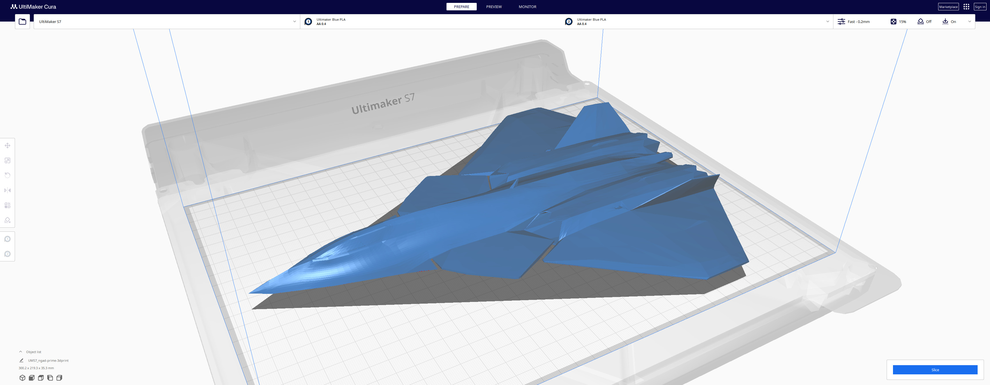 Lockheed NGAD prime concept fighter Low-poly 3D model_5