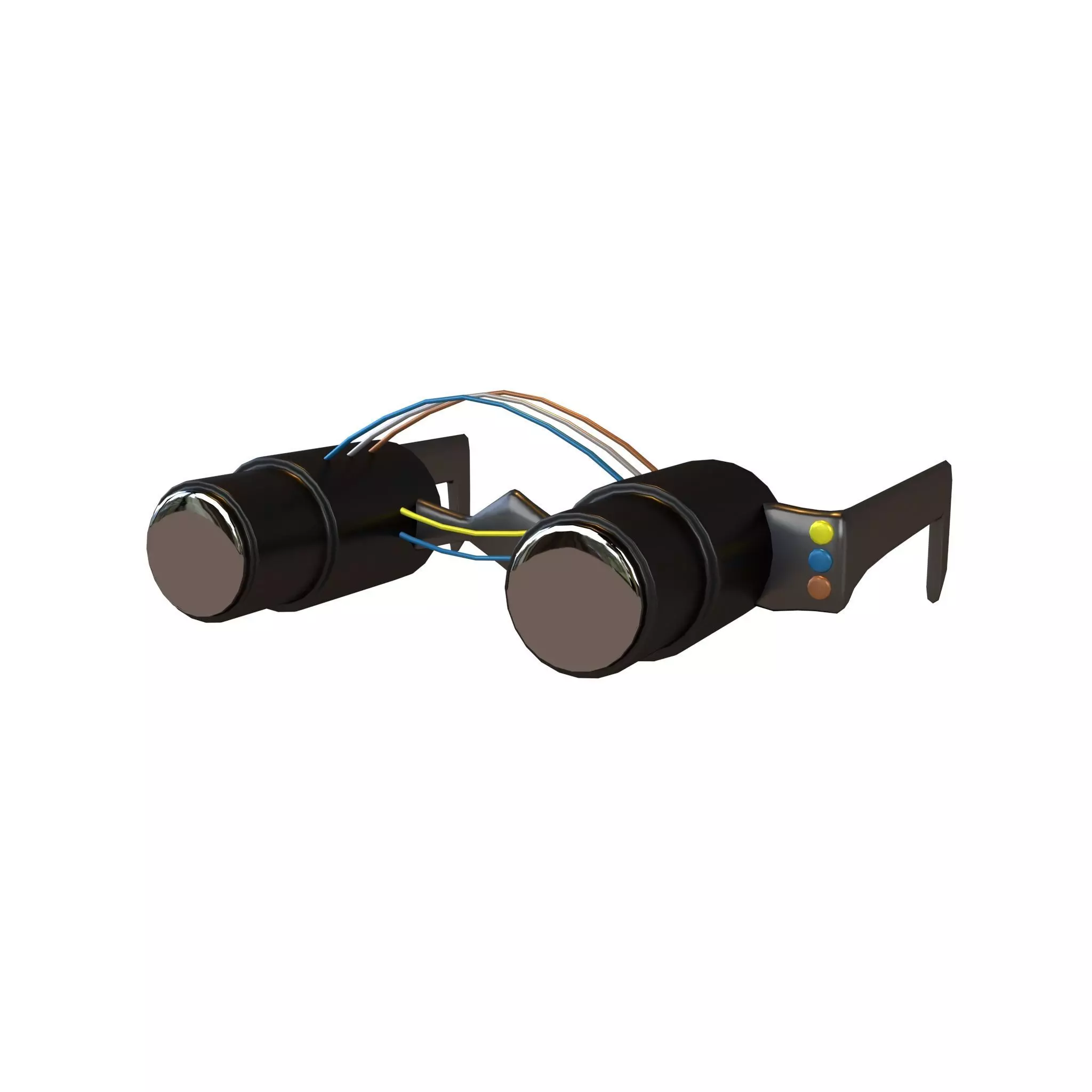 Future Technology Glasses v4 001 Low-poly 3D model_0