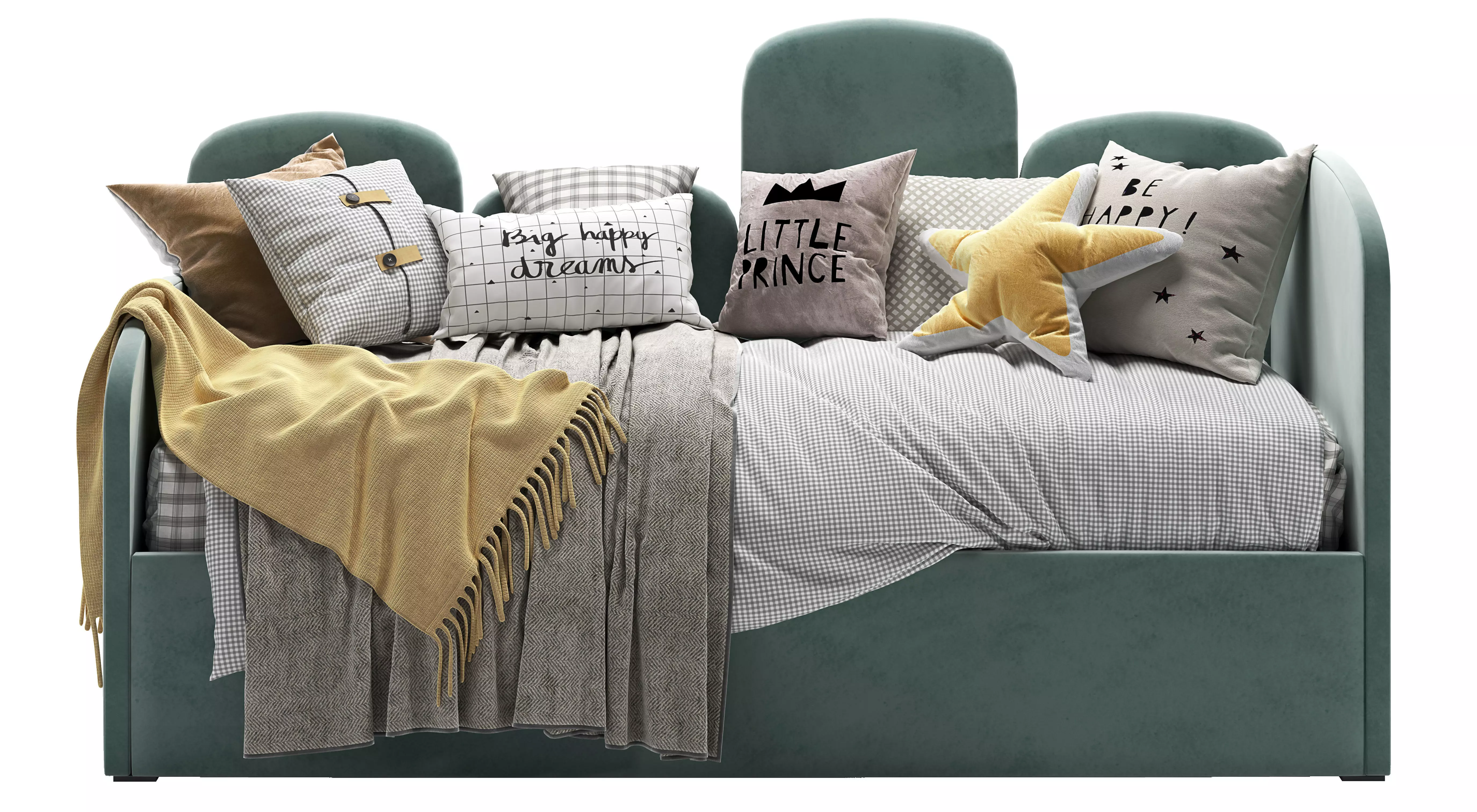 WildBerry Bed 3D model