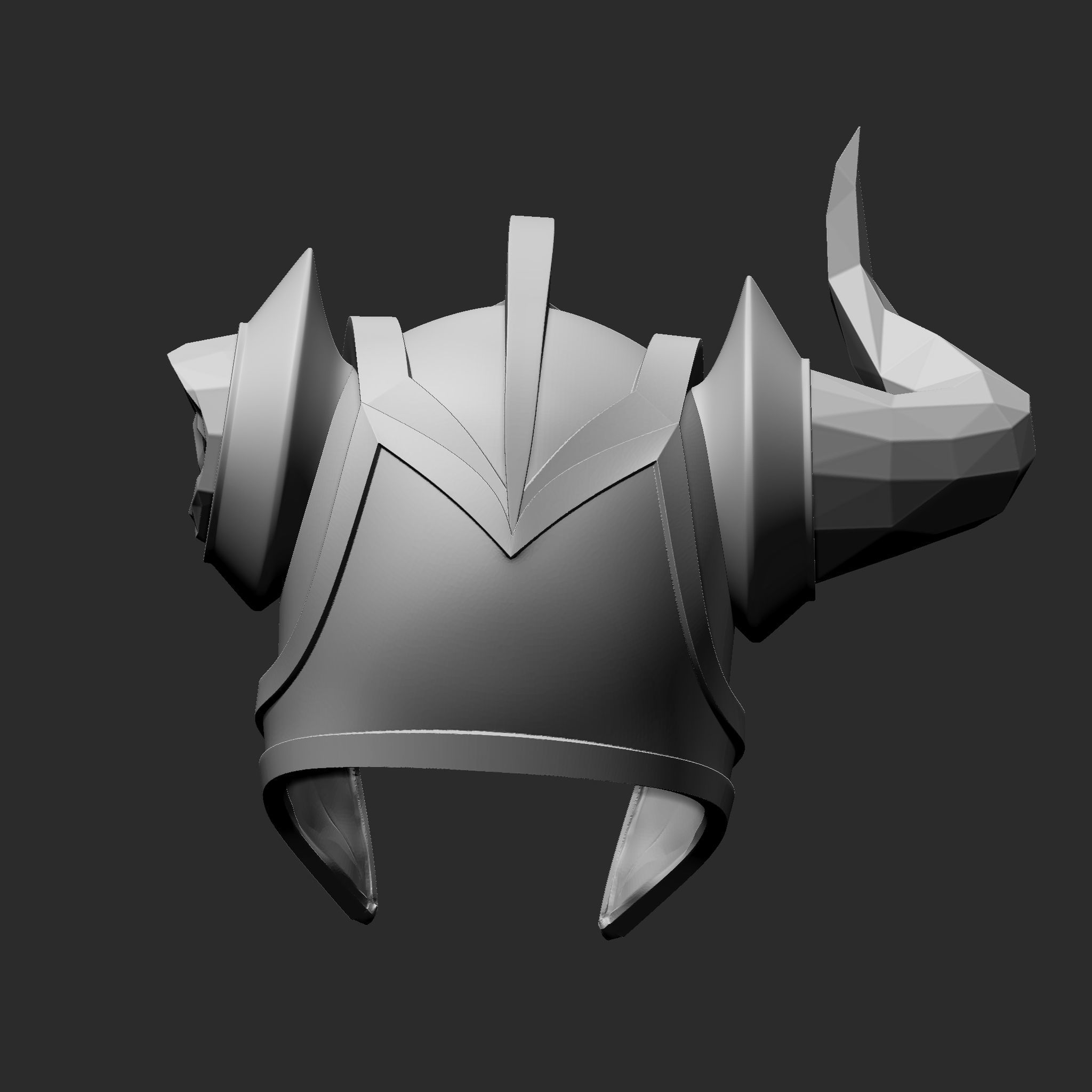 SEJUANI HELMET 3D print model_5