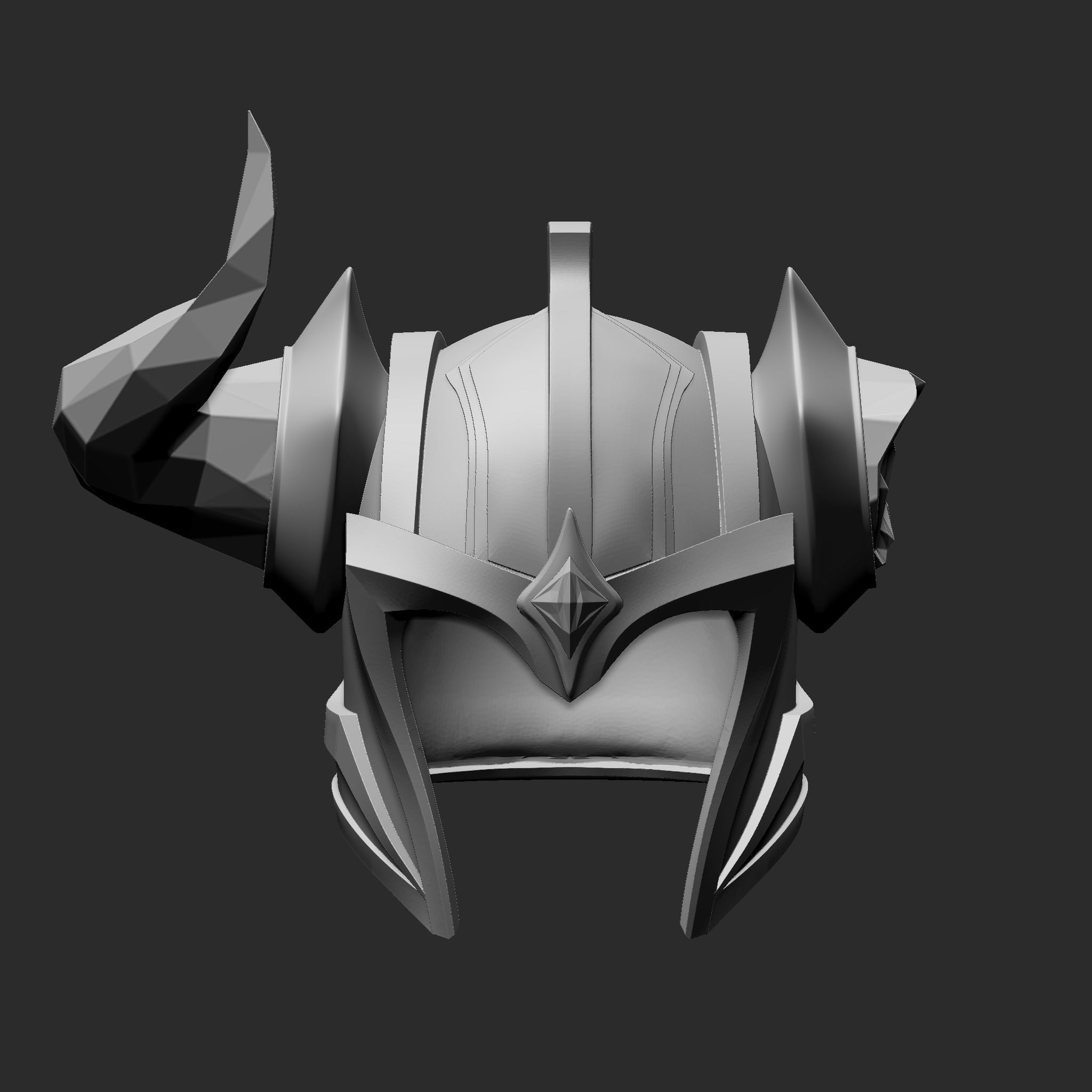 SEJUANI HELMET 3D print model_1