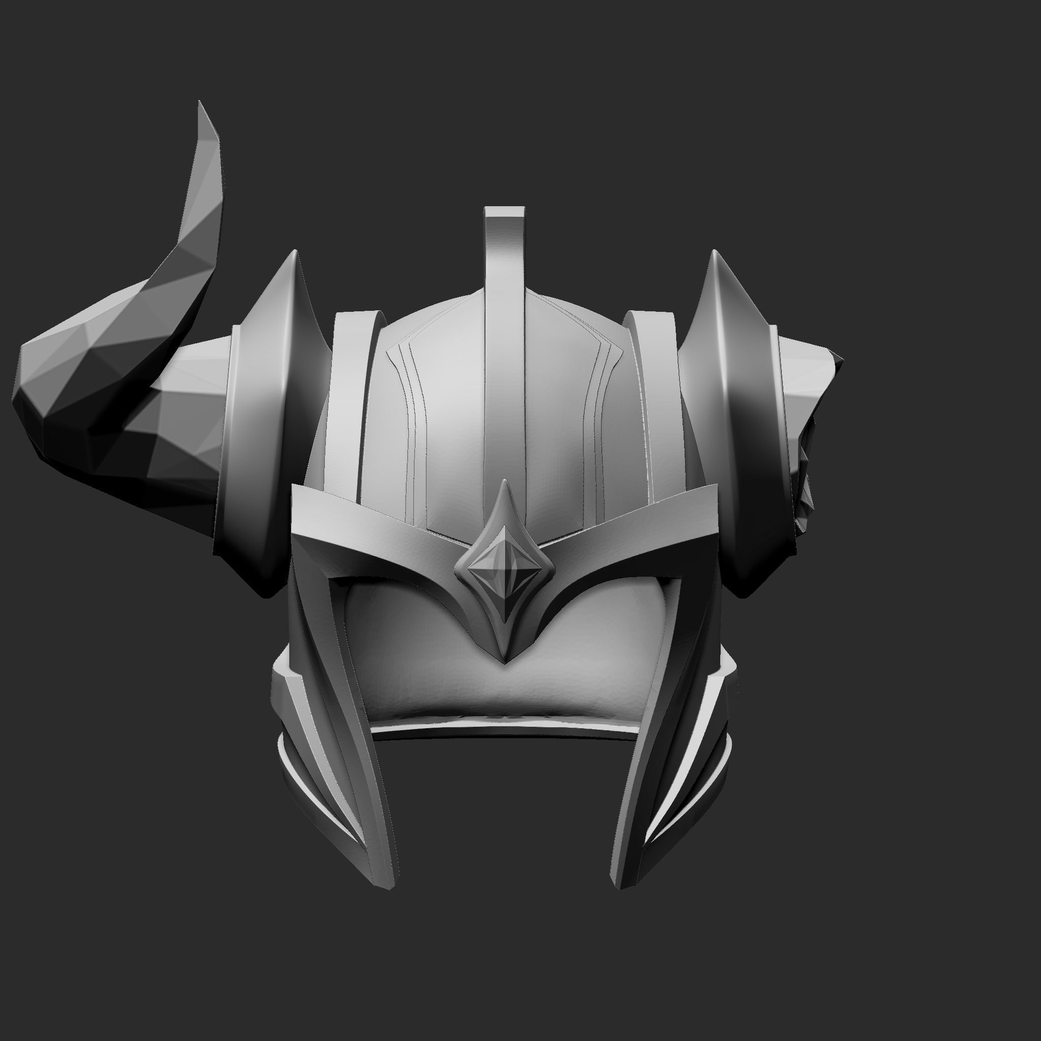 SEJUANI HELMET 3D print model_9