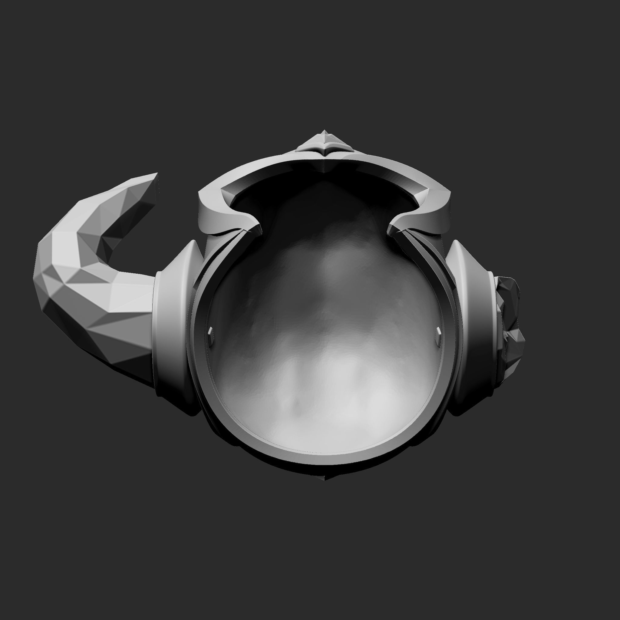 SEJUANI HELMET 3D print model_11