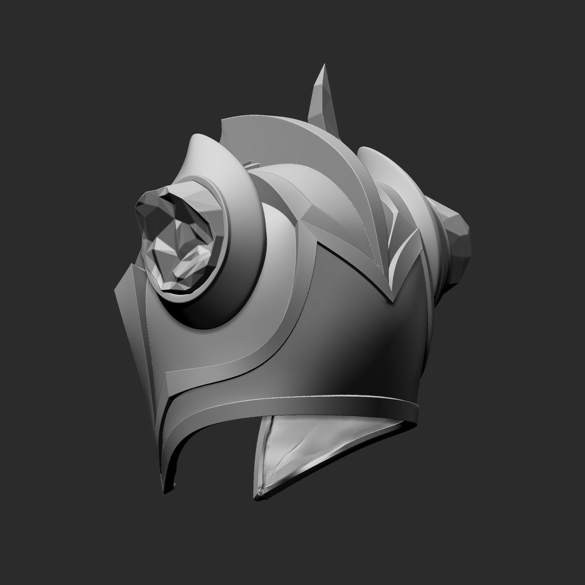 SEJUANI HELMET 3D print model_6