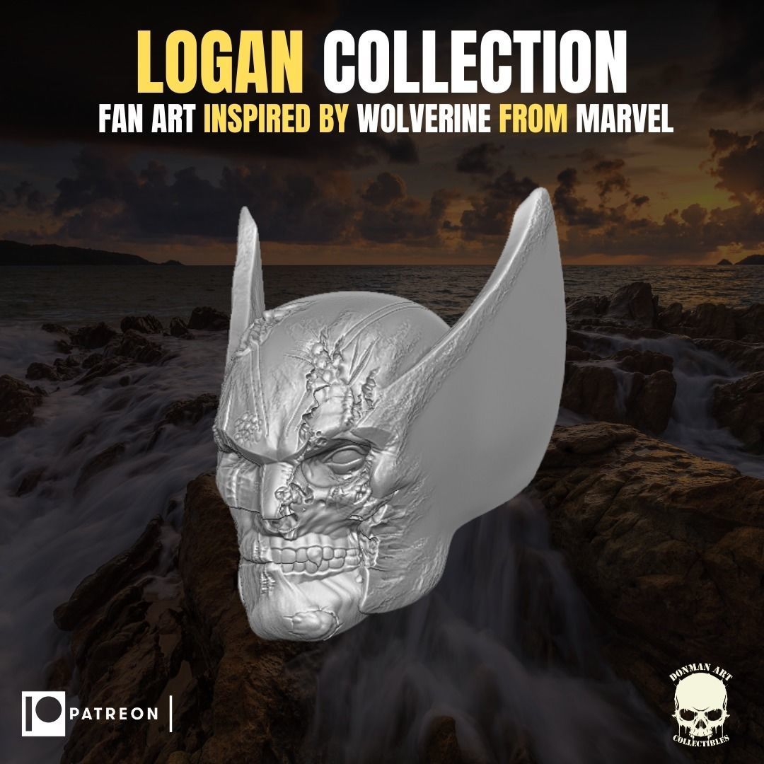 Logan Collection for action Figures fan art 3D print model_15