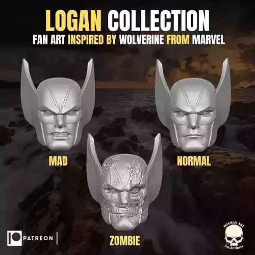 Logan Collection for action Figures fan art