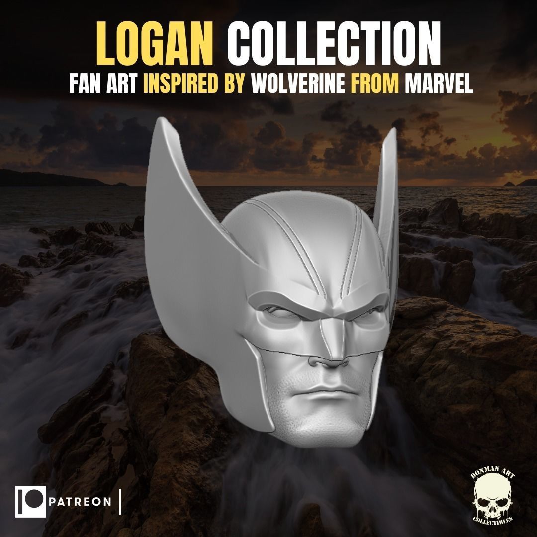 Logan Collection for action Figures fan art 3D print model_23