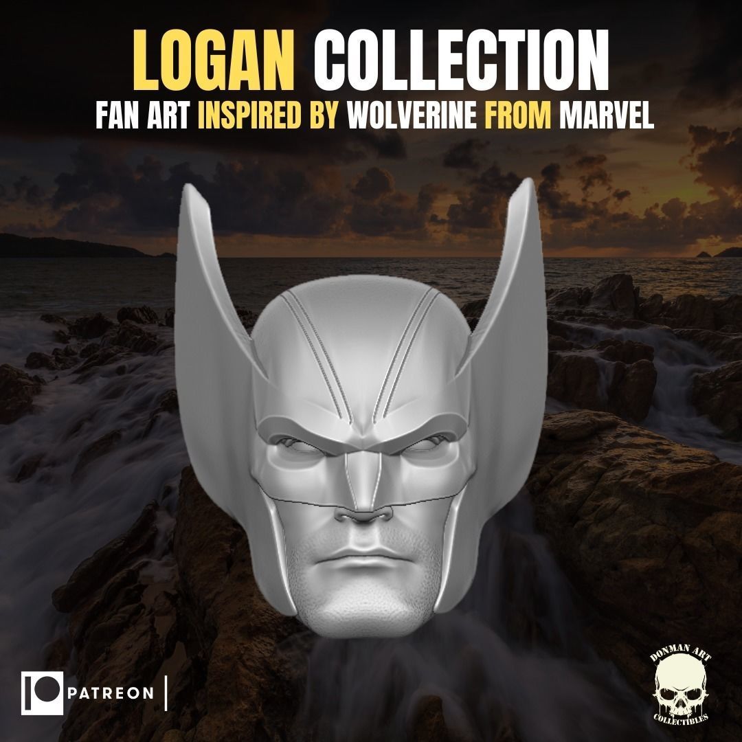 Logan Collection for action Figures fan art 3D print model_21