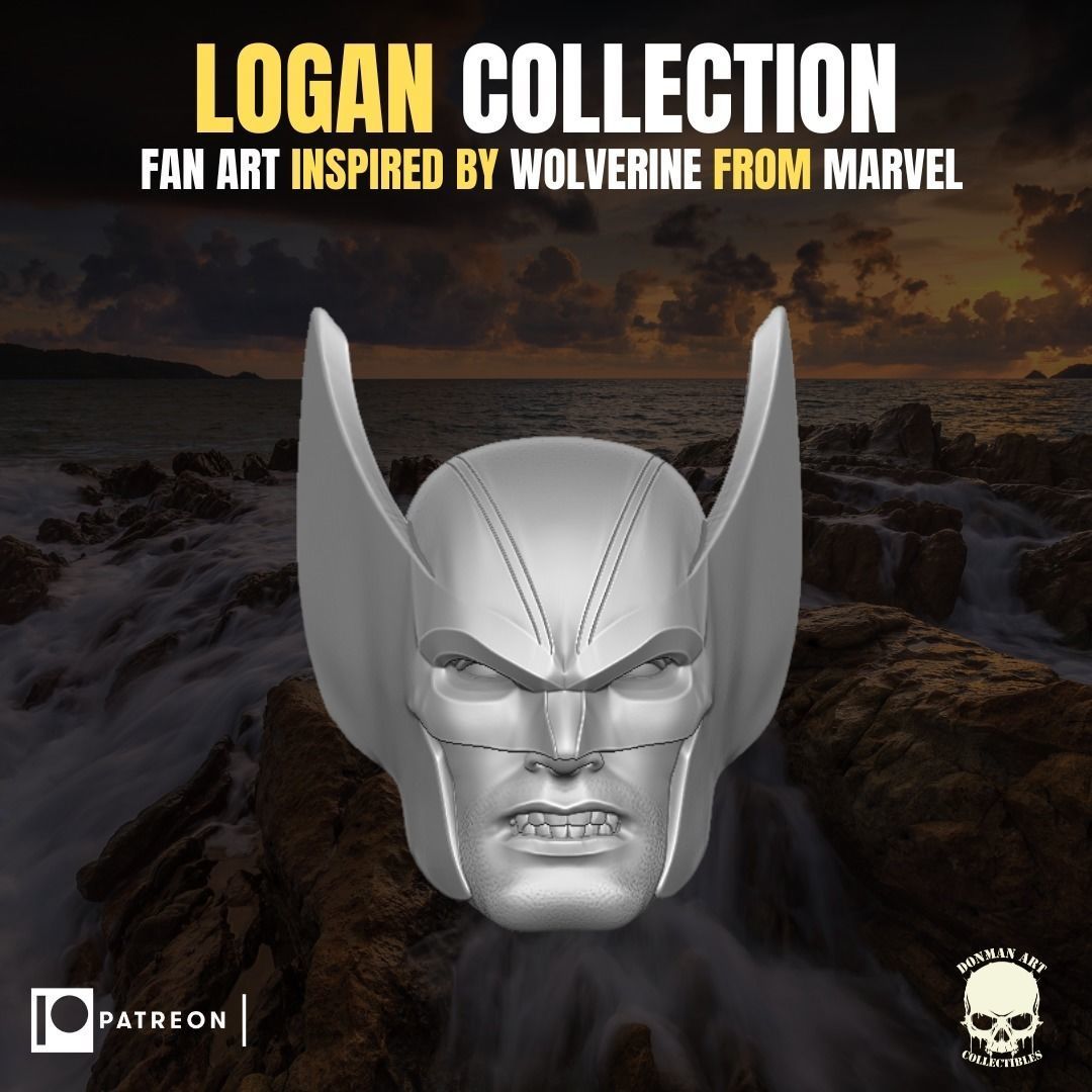 Logan Collection for action Figures fan art 3D print model_11
