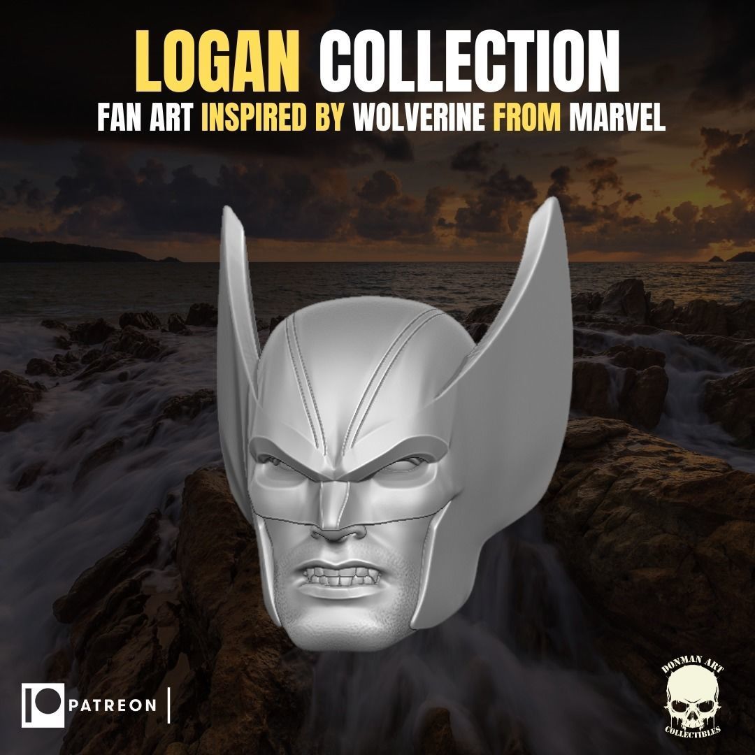Logan Collection for action Figures fan art 3D print model_17