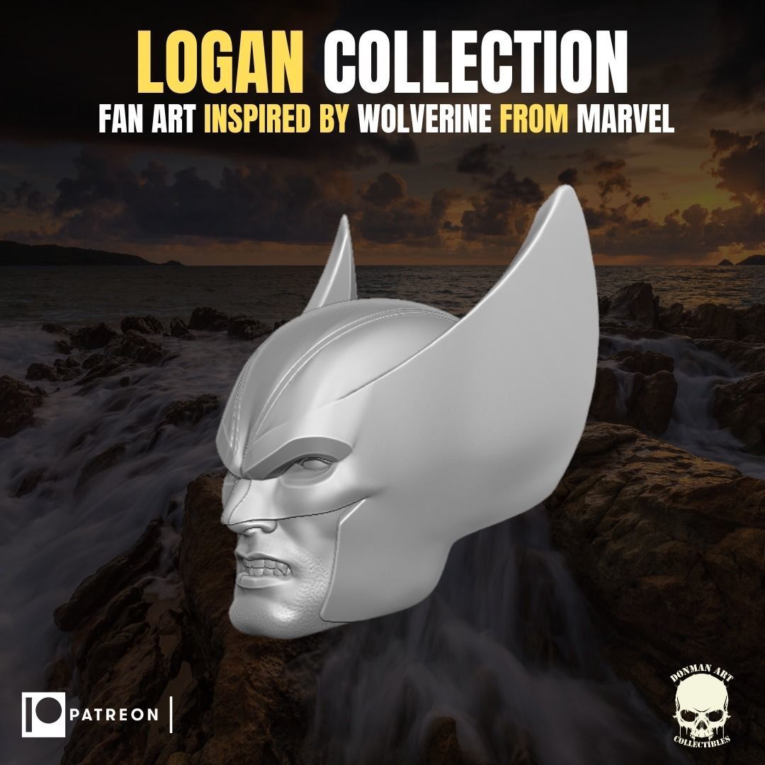 Logan Collection for action Figures fan art 3D print model_19