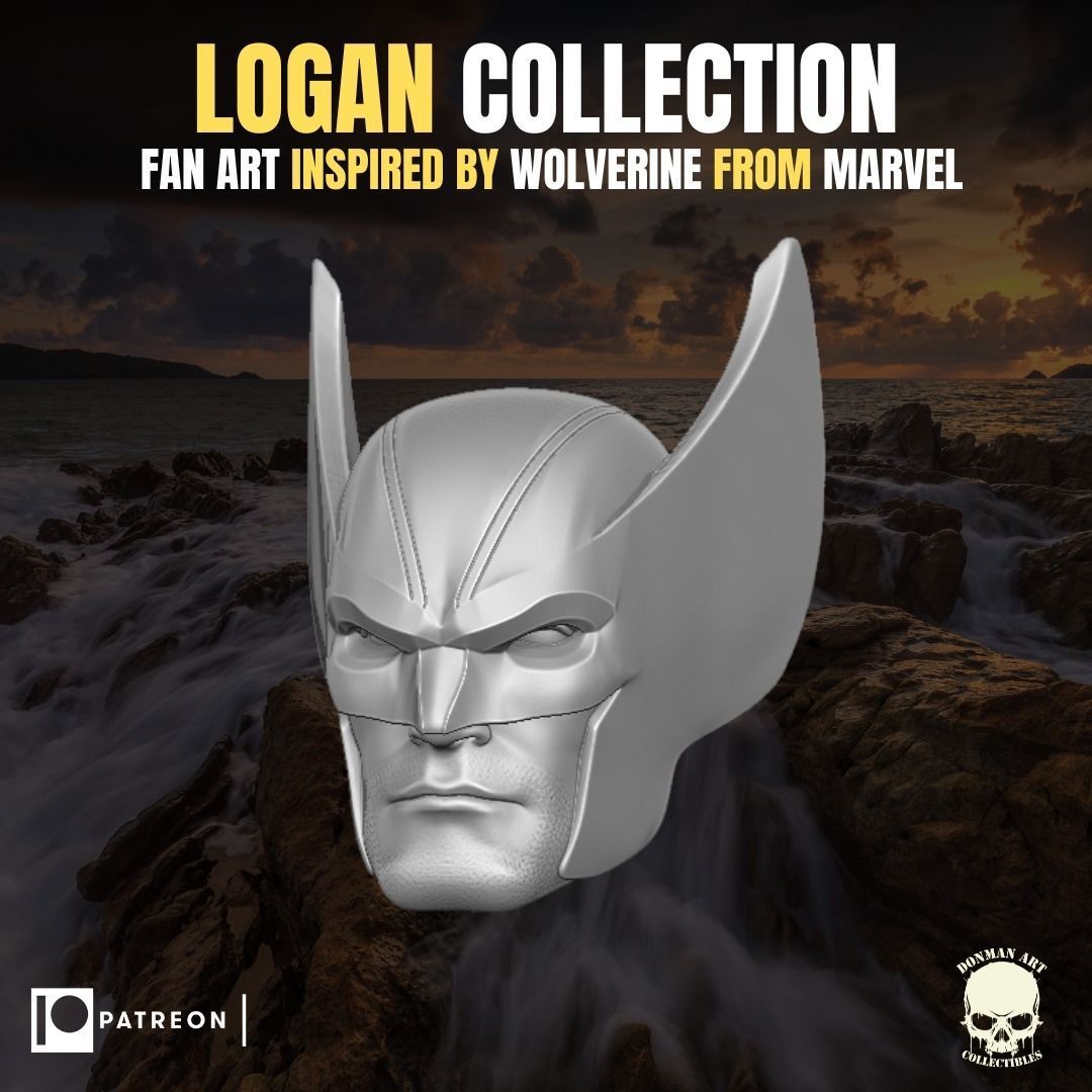 Logan Collection for action Figures fan art 3D print model_22