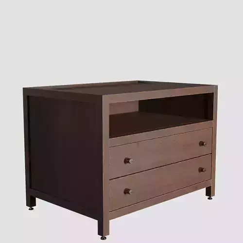 Bedside table W01 3D model