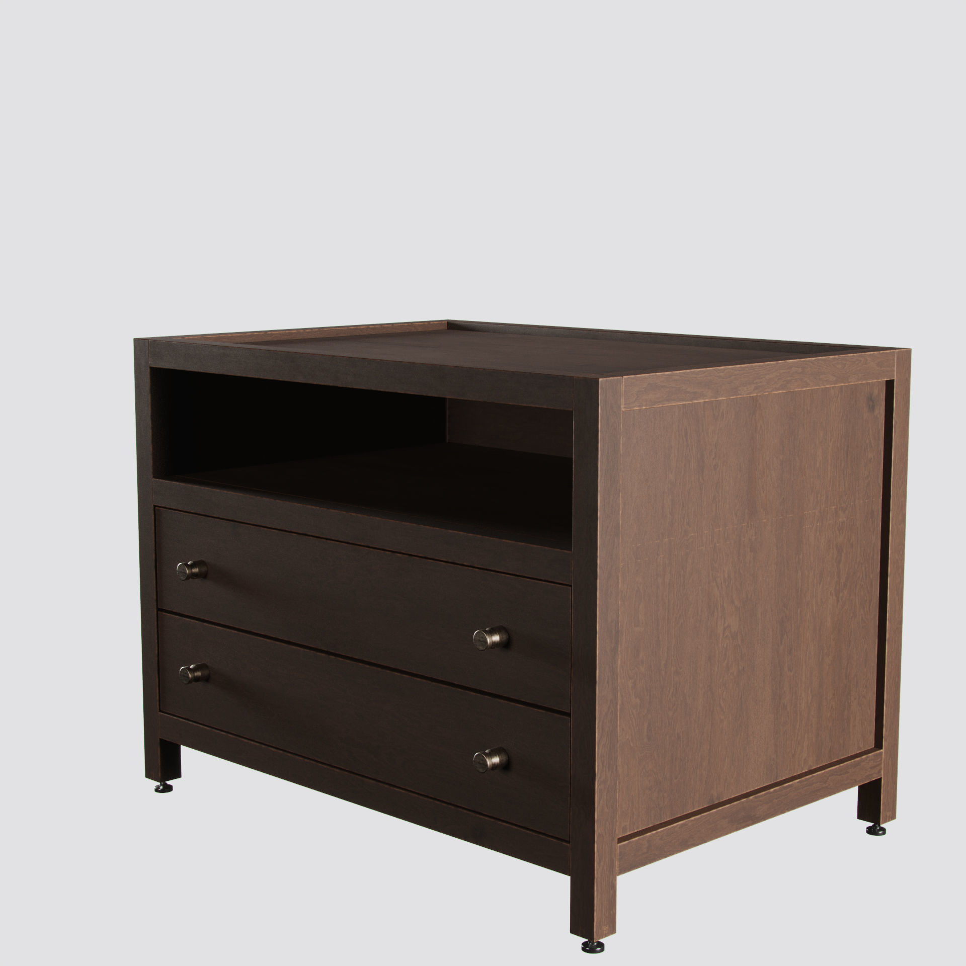 Bedside table W01 3D model_1