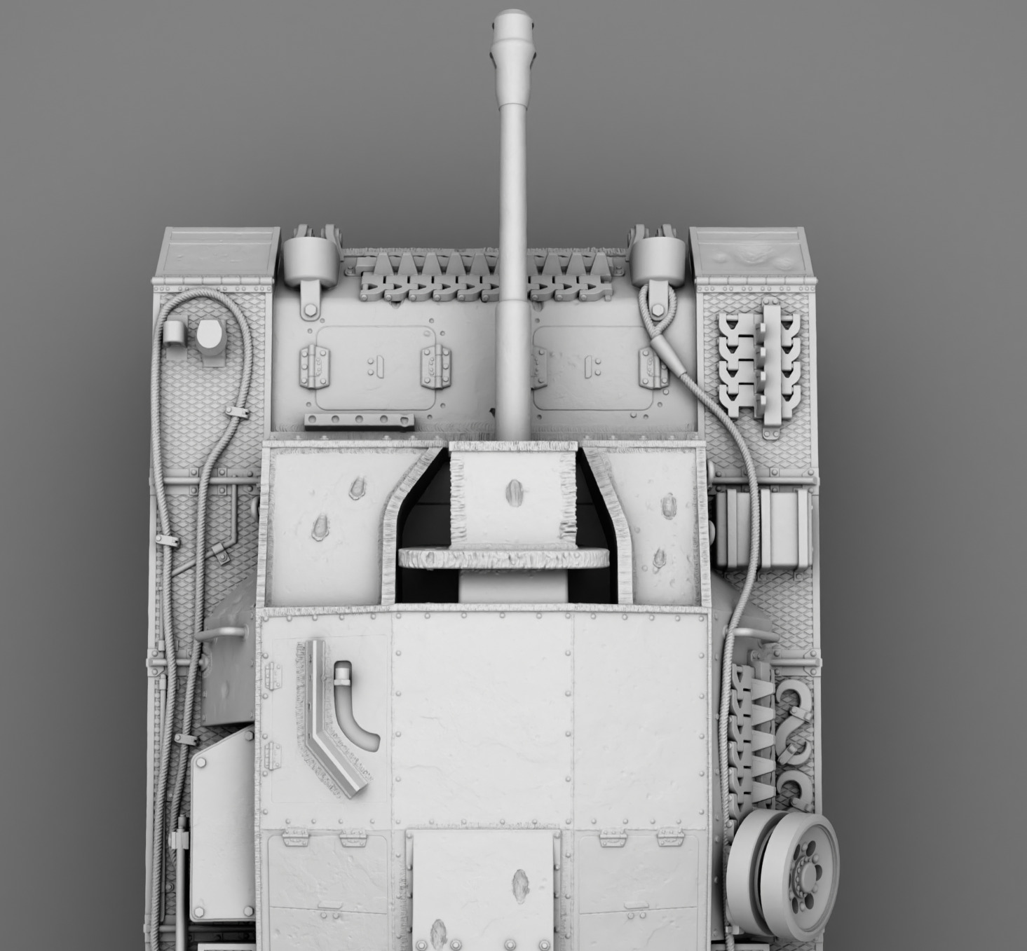 German Tank PZ Stug 3 3D print model_10