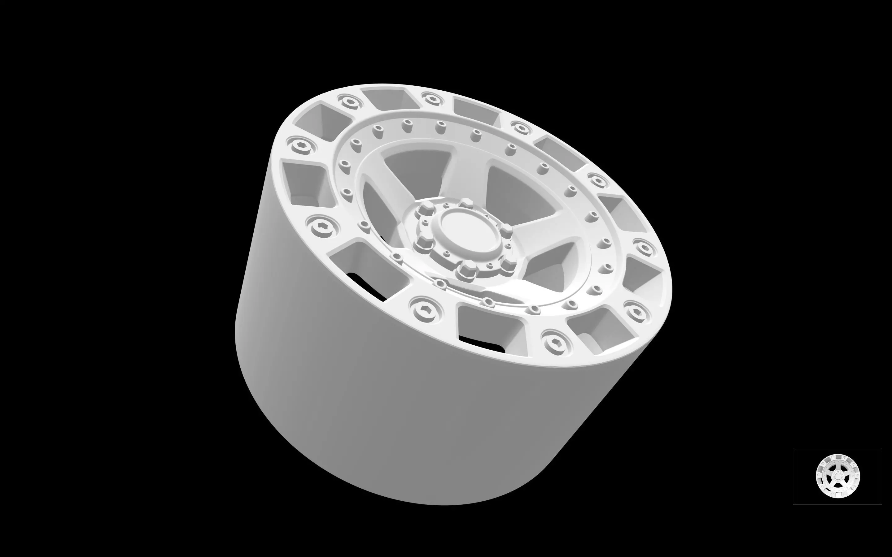 Black Rhino Cinco 3D print model_0