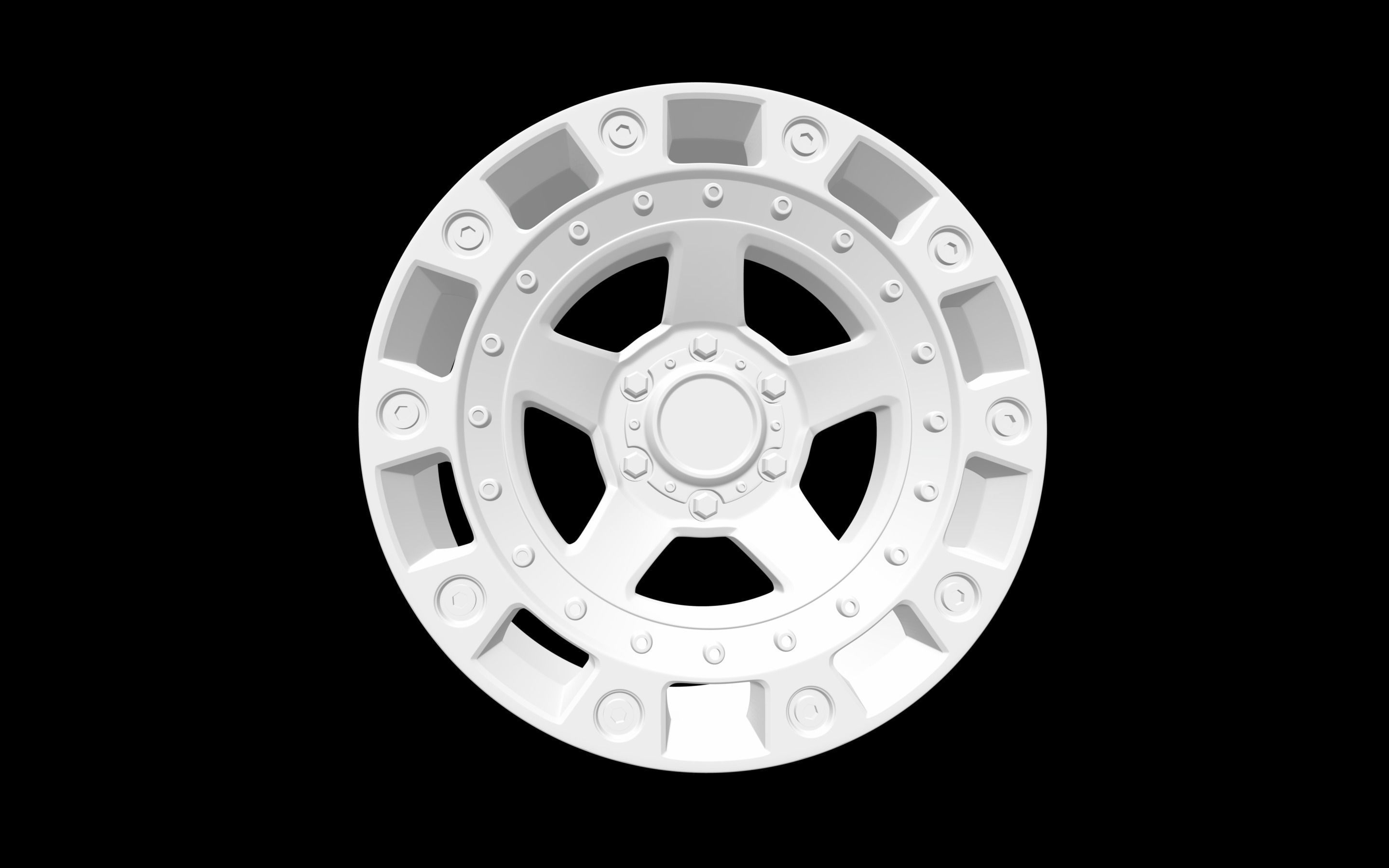 Black Rhino Cinco 3D print model_1