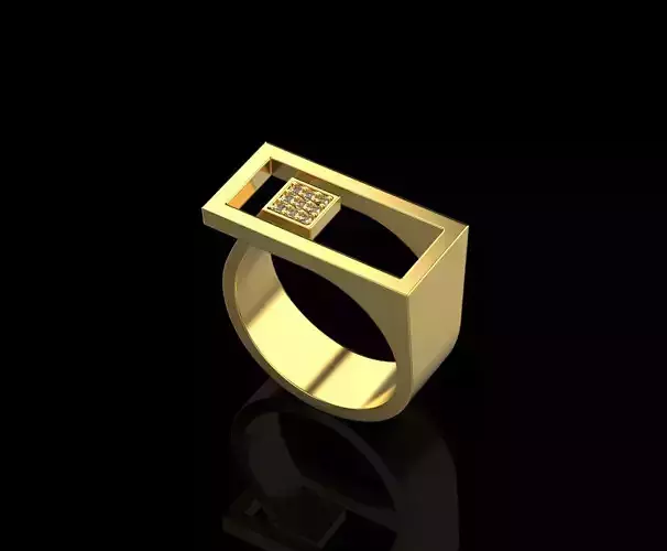 Ring with diamonds N6