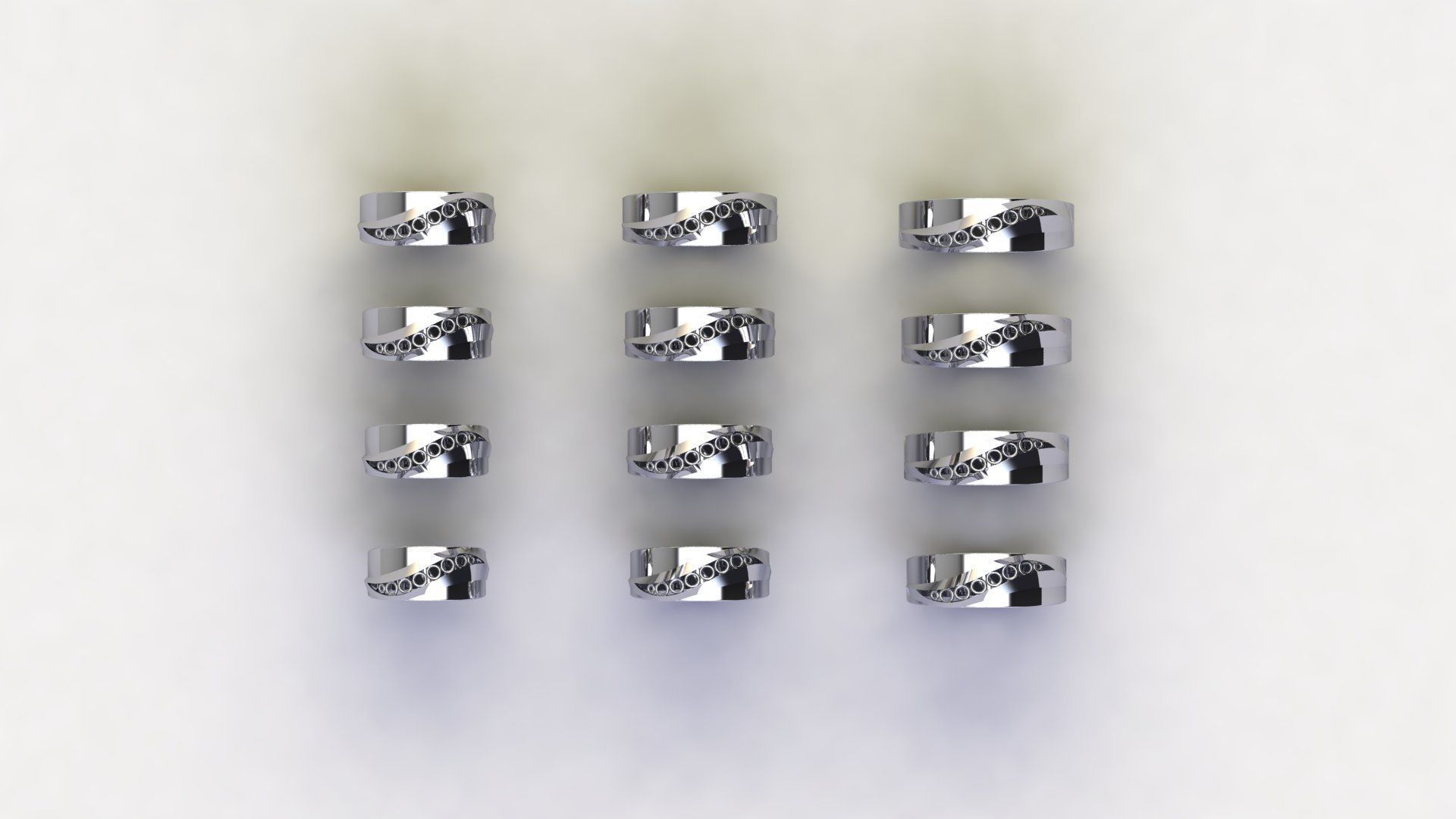 Ring with 12 different size US Signet 3D model_5