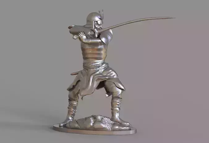 Samurai Statue