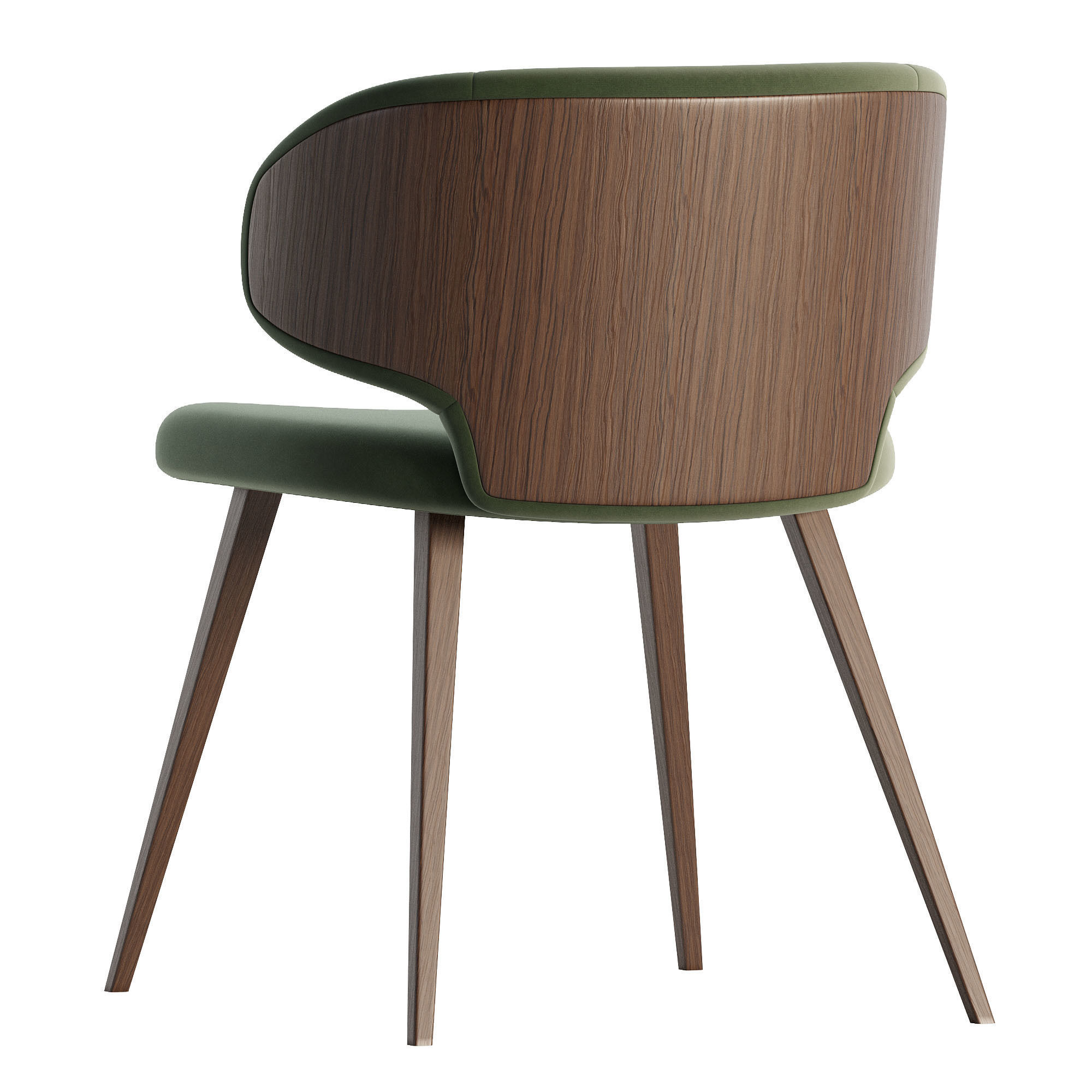Harper Dining Chair by Modloft 3D model_3