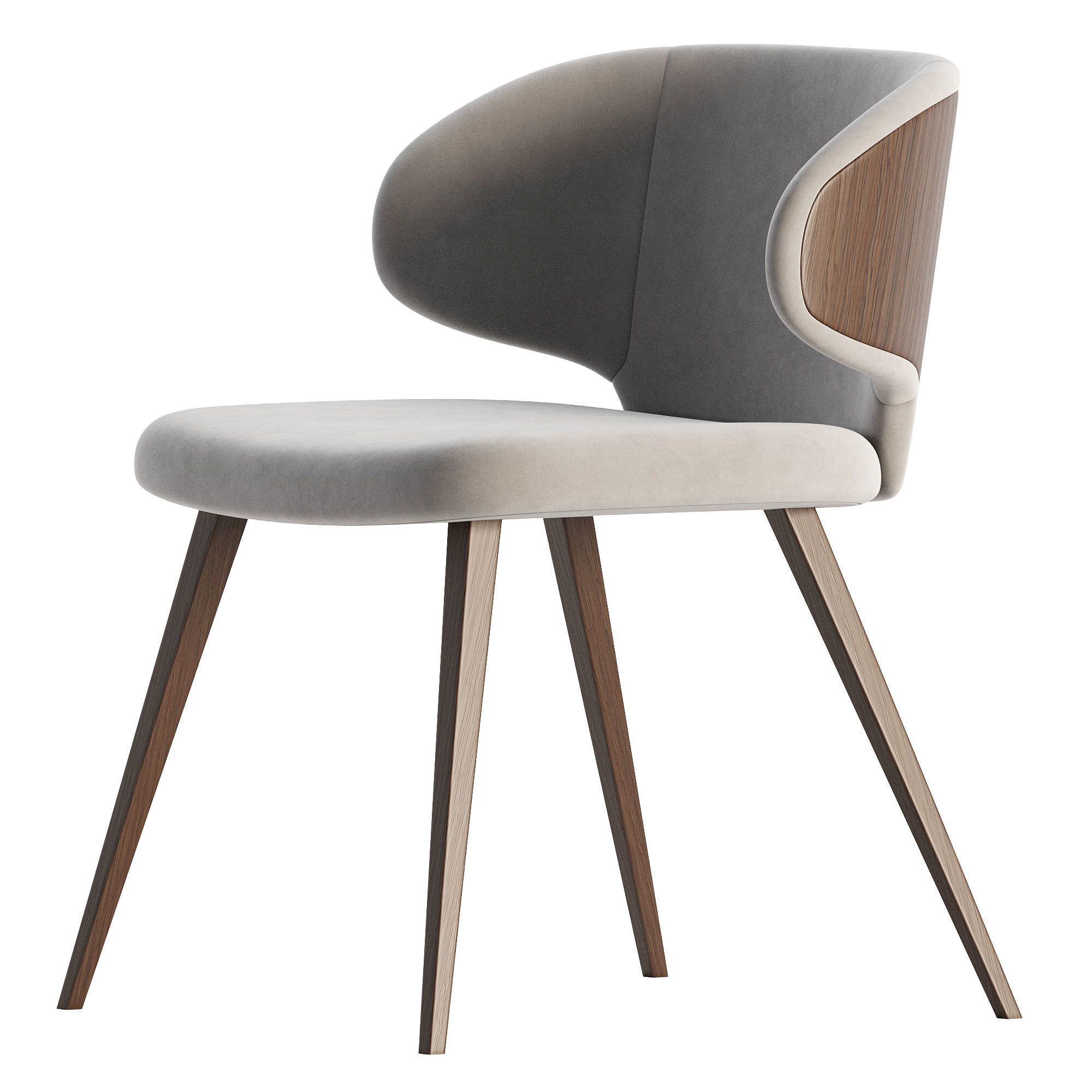 Harper Dining Chair by Modloft 3D model_4