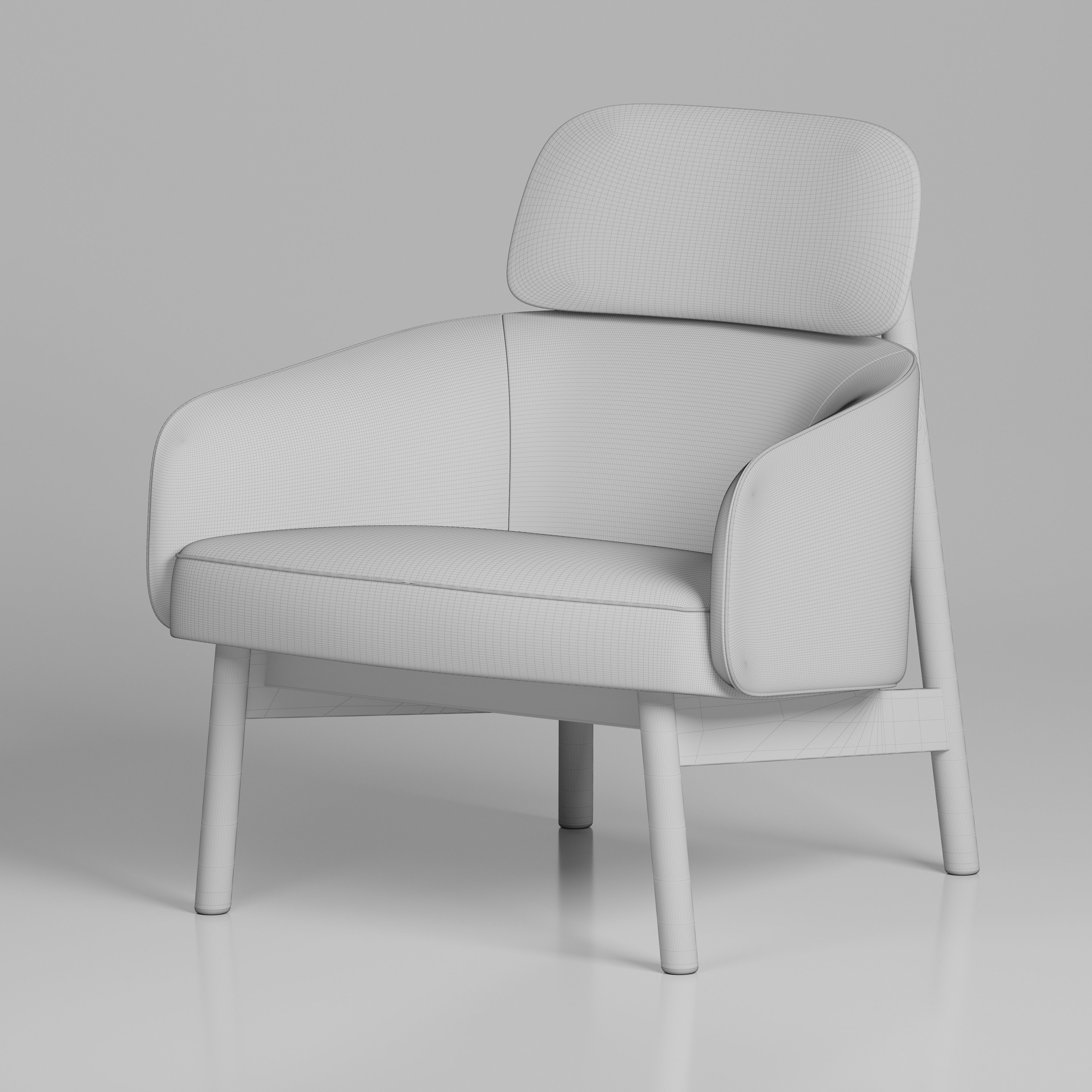 Martin Brattrud - Toluca Chair by Chris Adamick 3D model_1