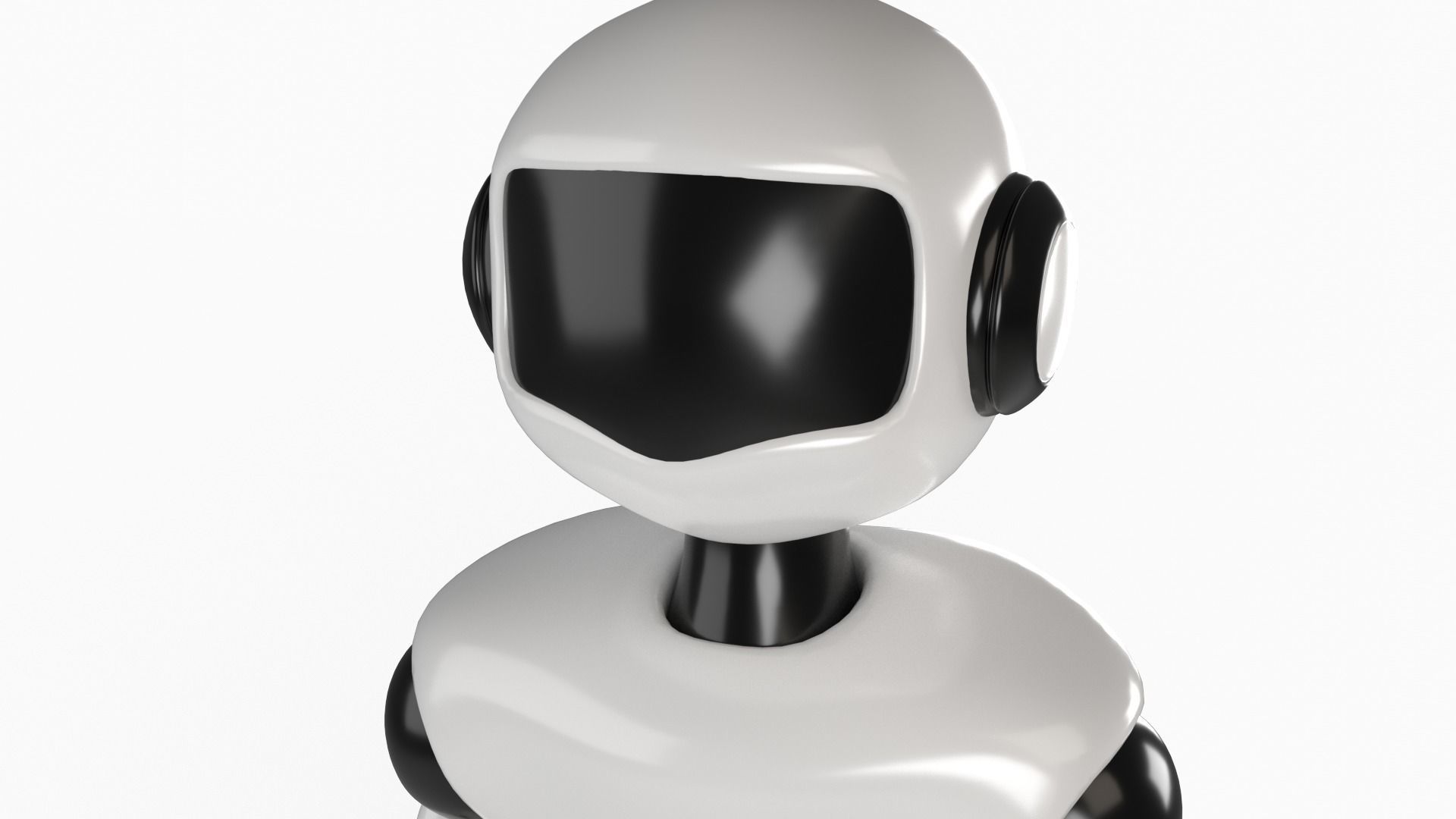Robot rigged 3D model 3D model_13