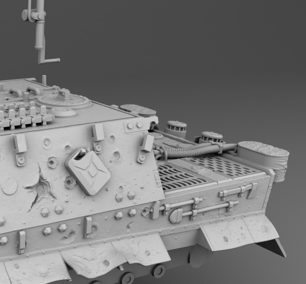 German Tank Sturmtiger 3D print model_16