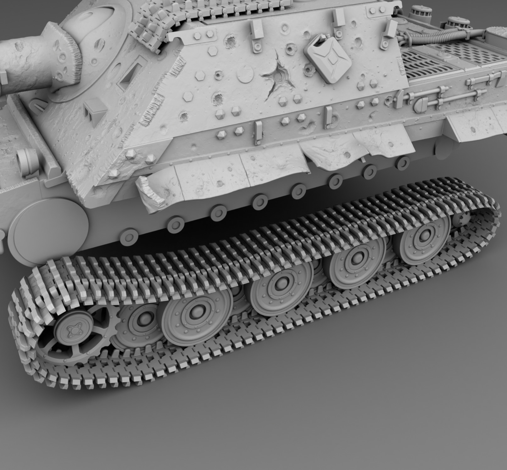 German Tank Sturmtiger 3D print model_15