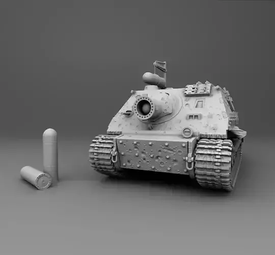 German Tank Sturmtiger 3D print model