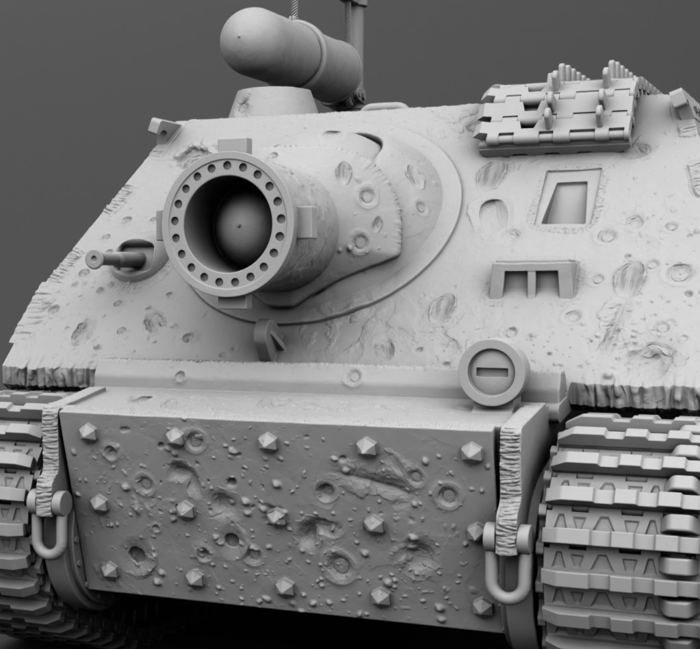 German Tank Sturmtiger 3D print model_5