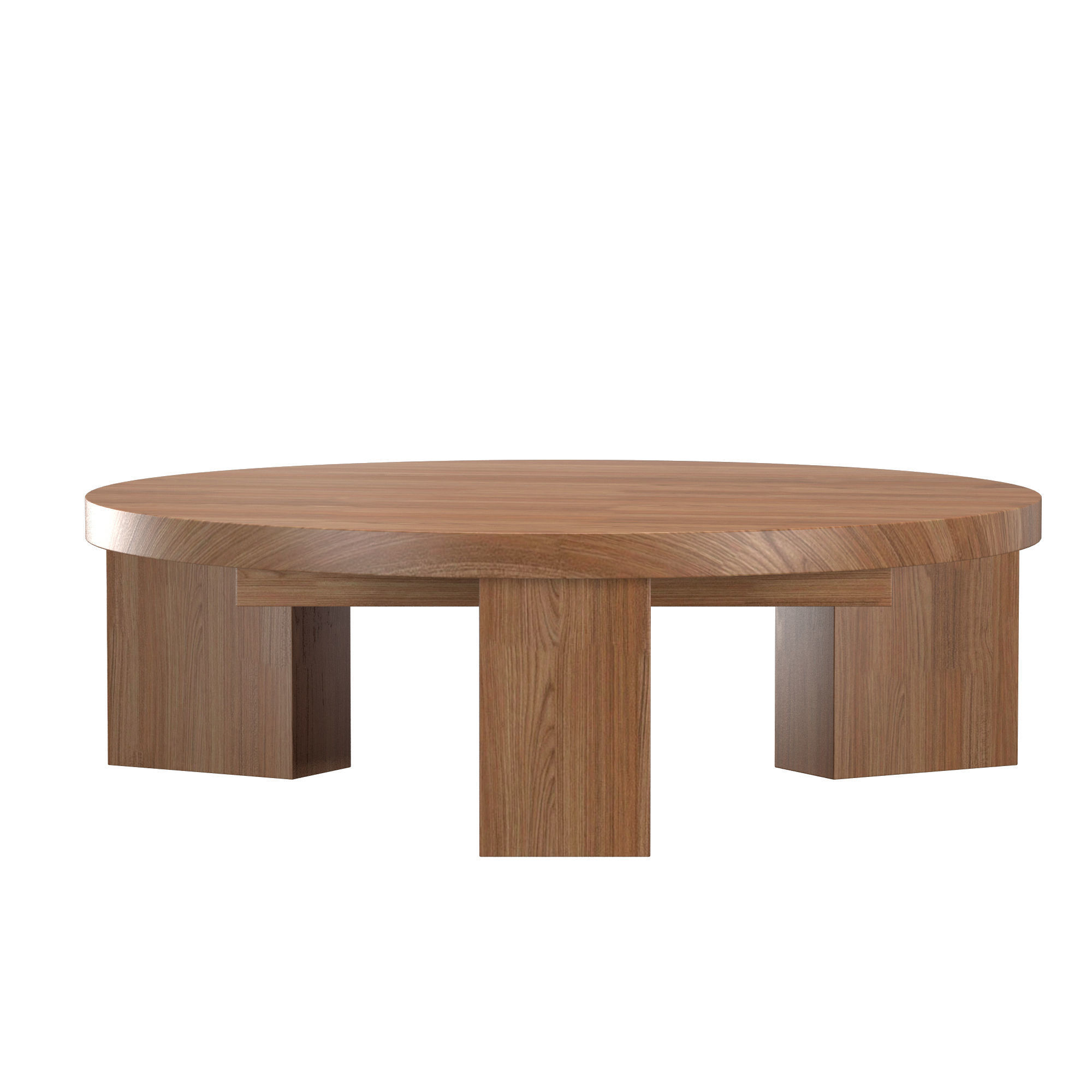 Cubist Round Coffee Table by Orange 3D model_3