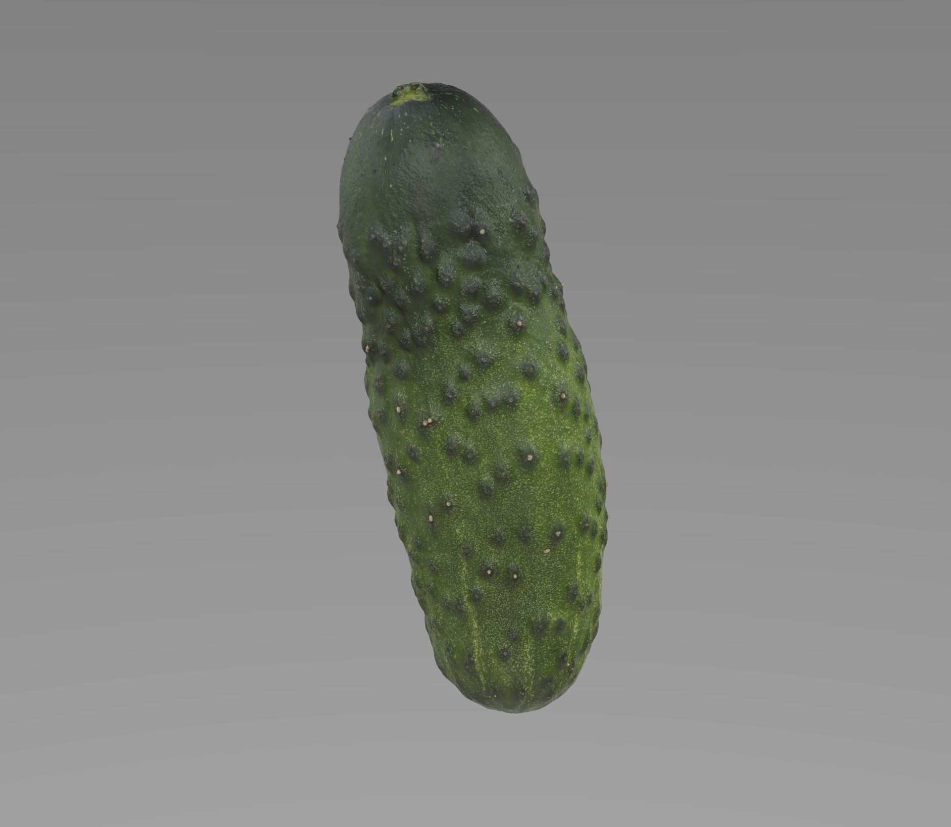 Cucumber 3d model Low-poly 3D model_8