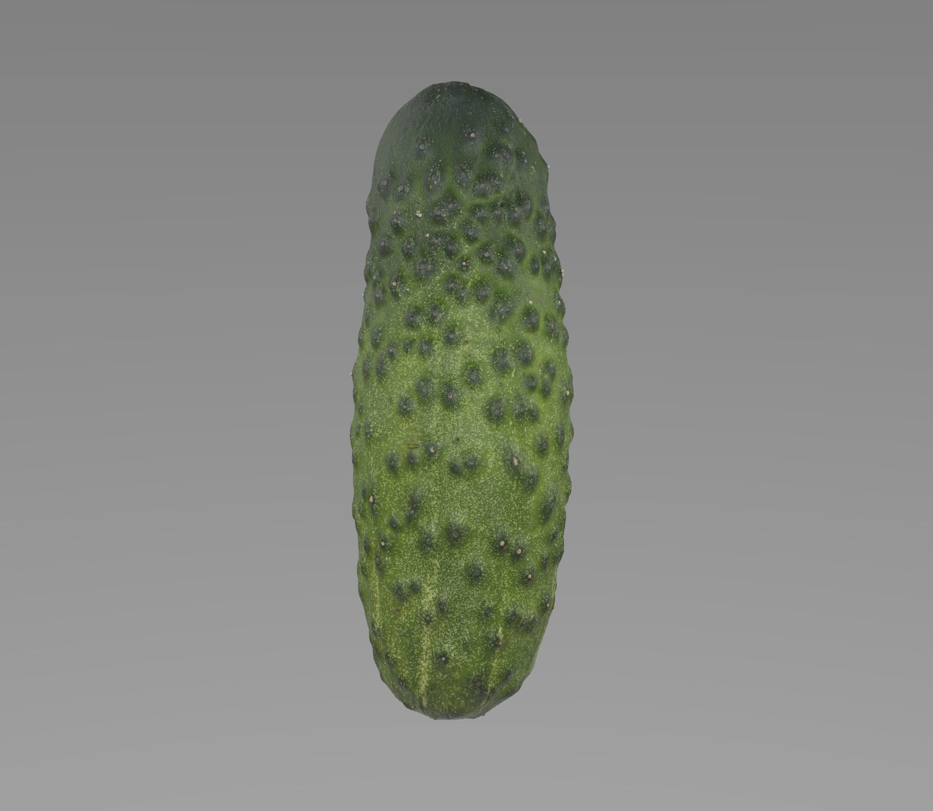 Cucumber 3d model Low-poly 3D model_7