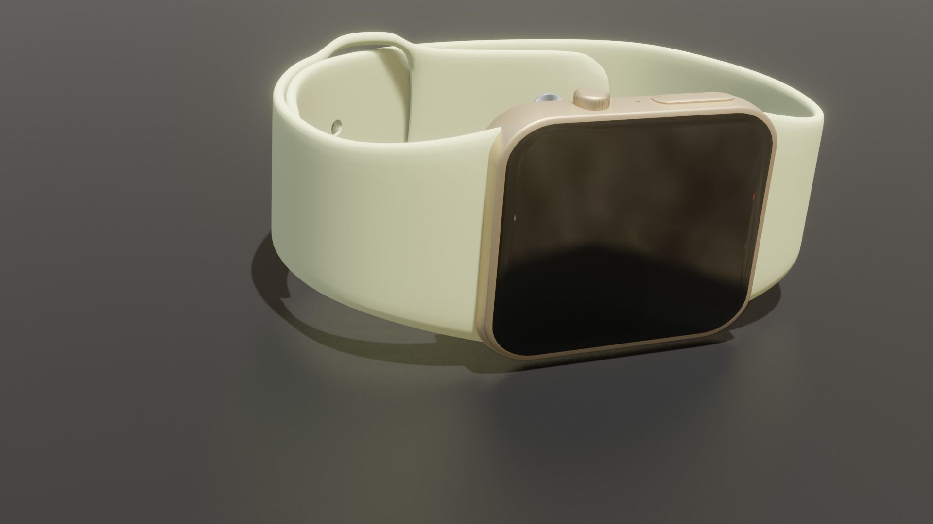 Smart Watch Low-poly 3D model_3