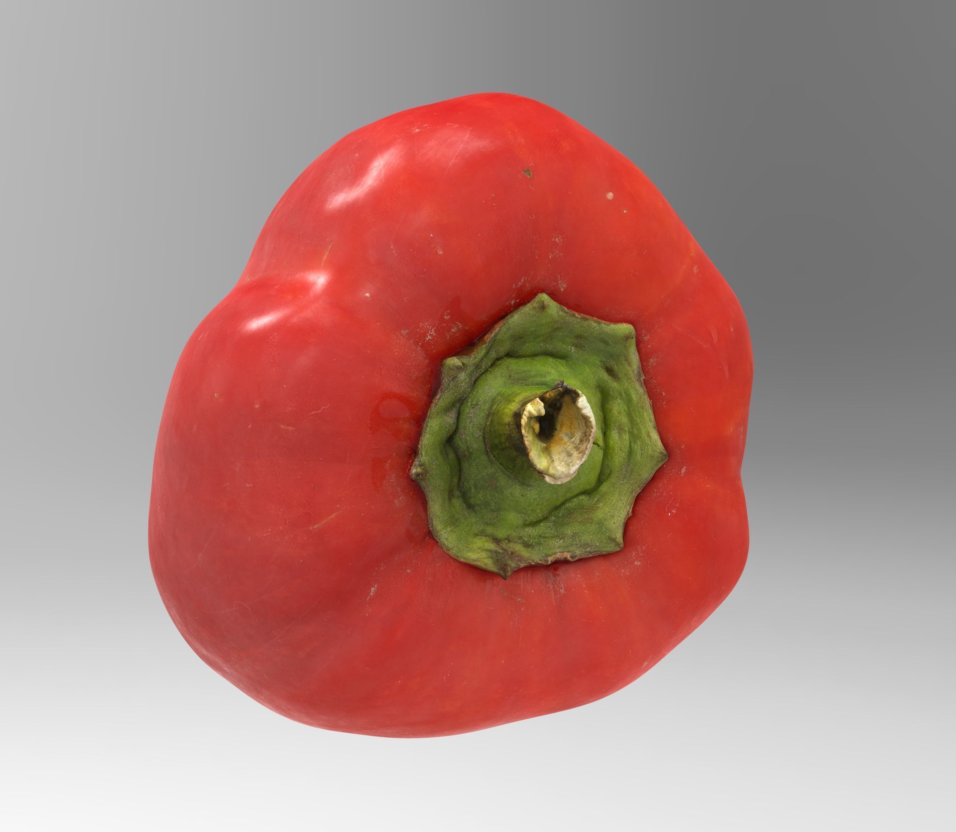 Pepper 3D model Low-poly 3D model_2