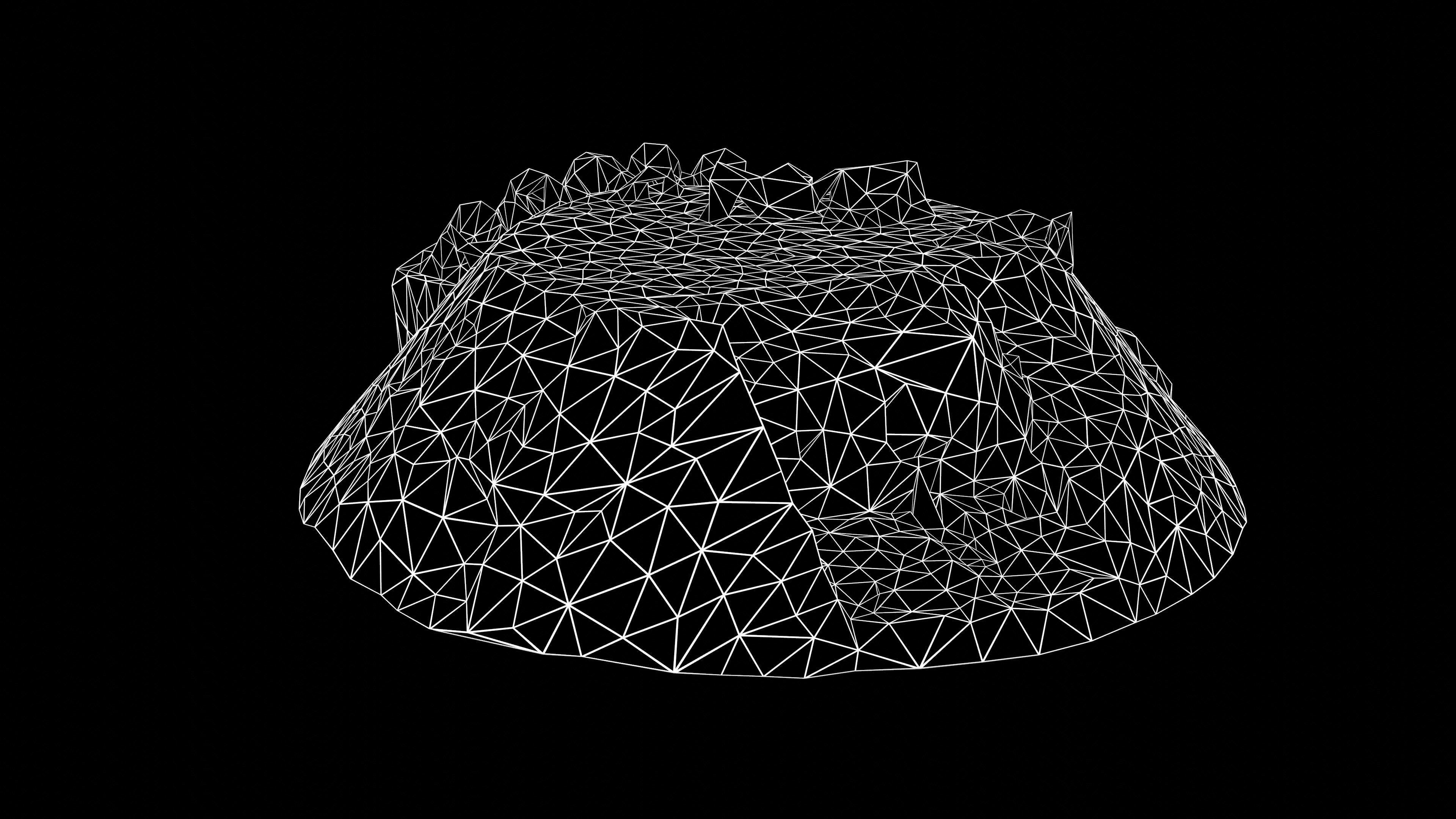 Destroyed Combat Module BTR-80 turret Photoscan Game Ready Low-poly 3D model_29