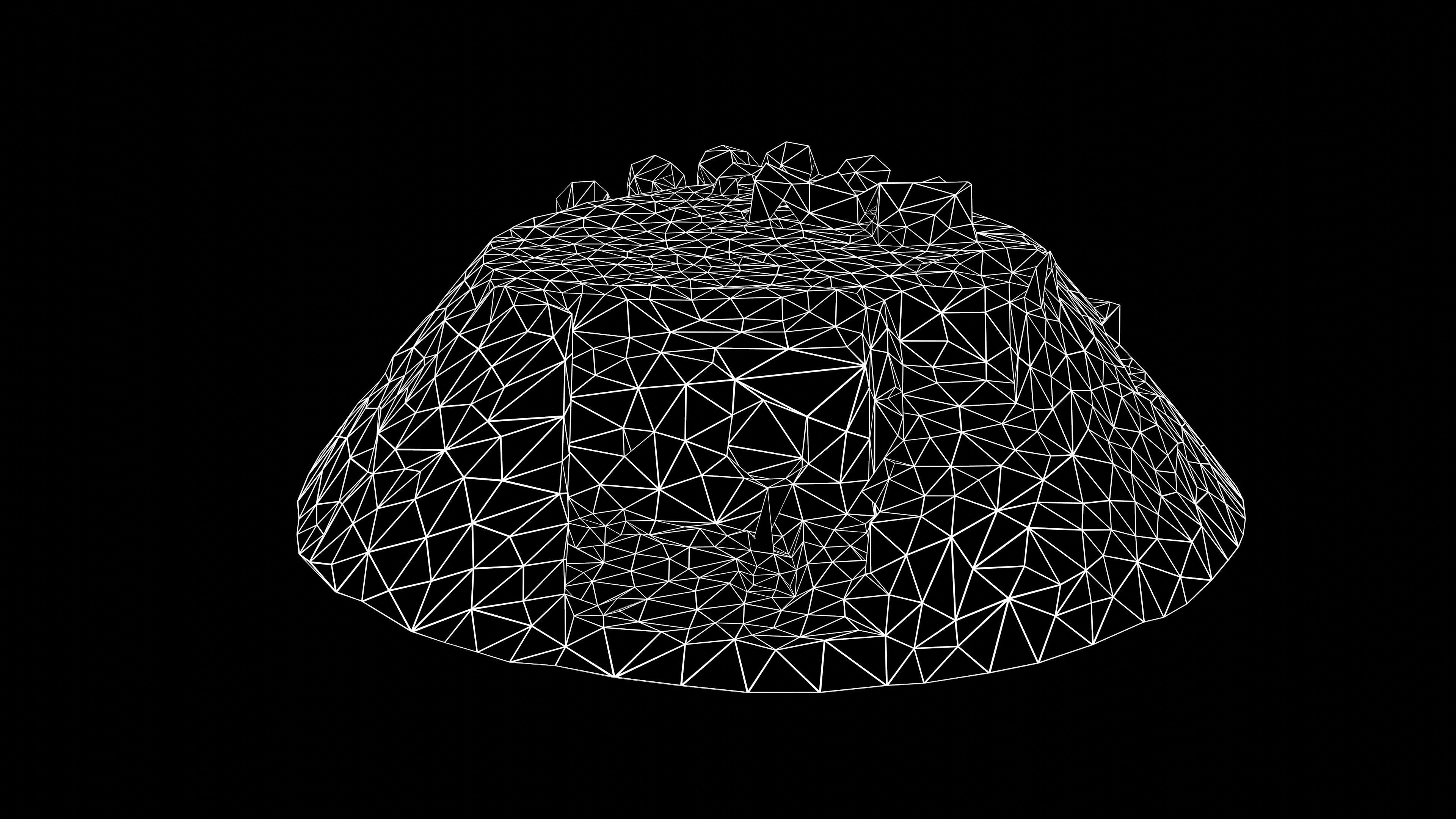 Destroyed Combat Module BTR-80 turret Photoscan Game Ready Low-poly 3D model_28