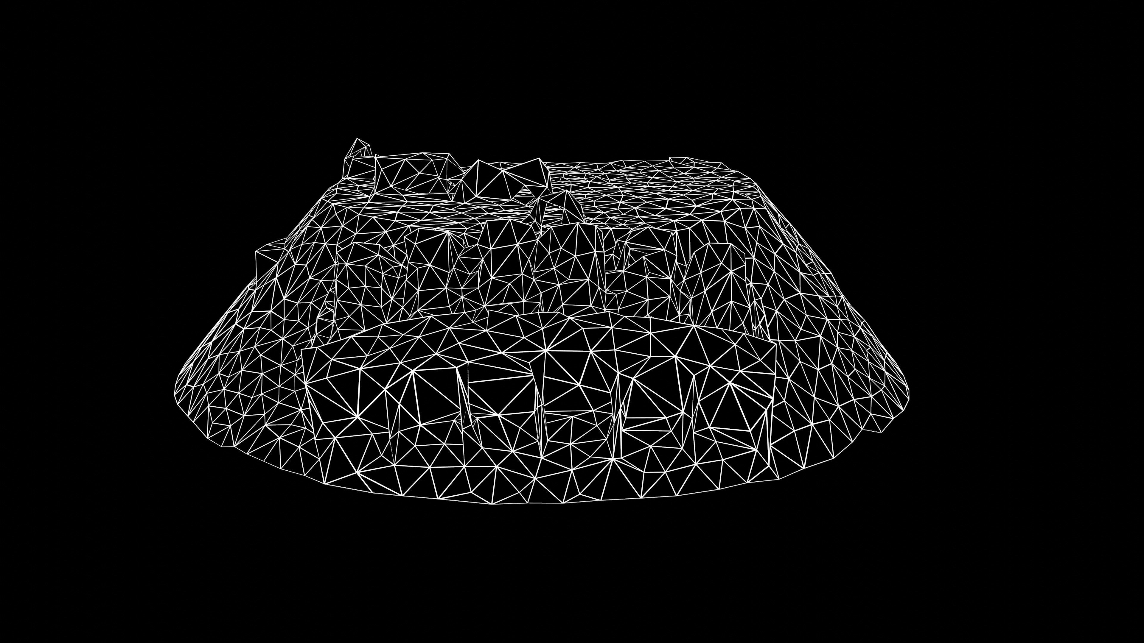 Destroyed Combat Module BTR-80 turret Photoscan Game Ready Low-poly 3D model_34