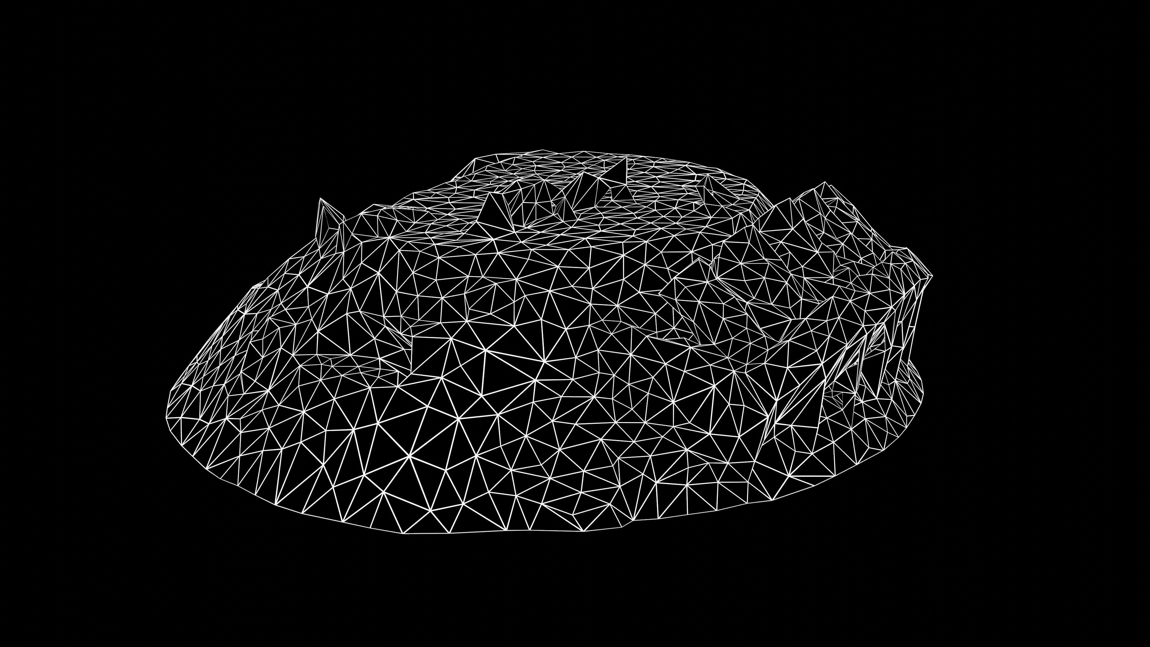 Destroyed Combat Module BTR-80 turret Photoscan Game Ready Low-poly 3D model_36