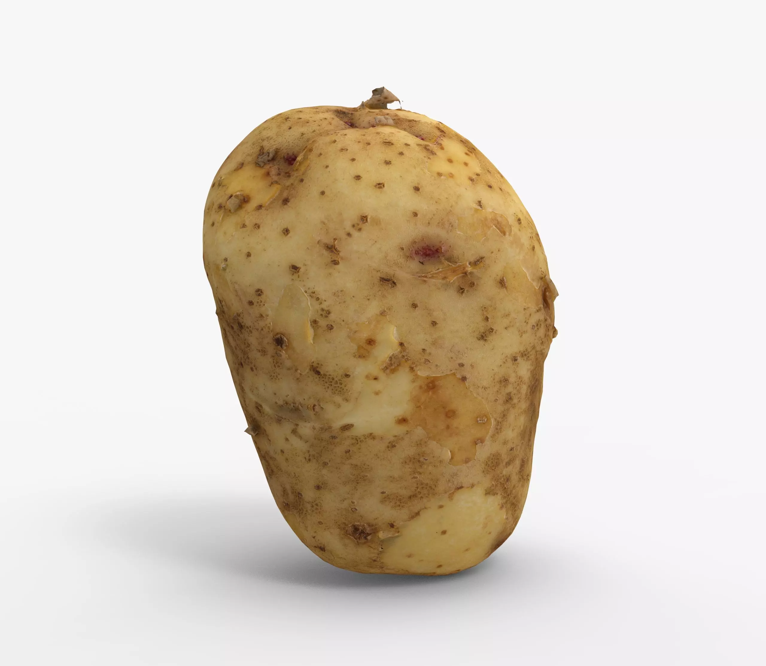 Potato 3D Low-poly 3D model_0