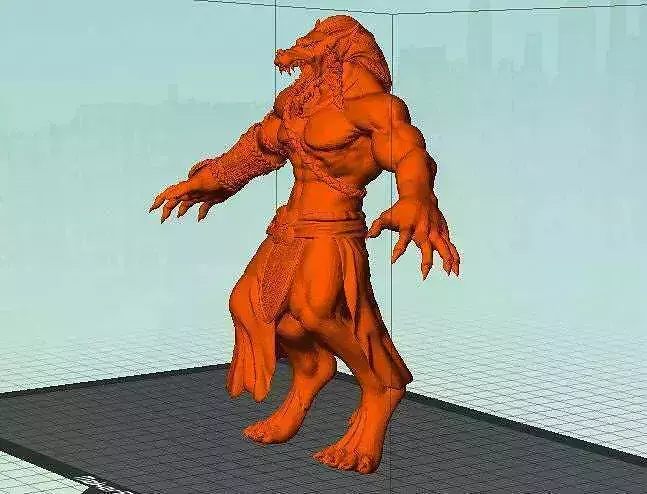 WOLFMAN 3D MODELS READY TO PRINT Free 3D print model