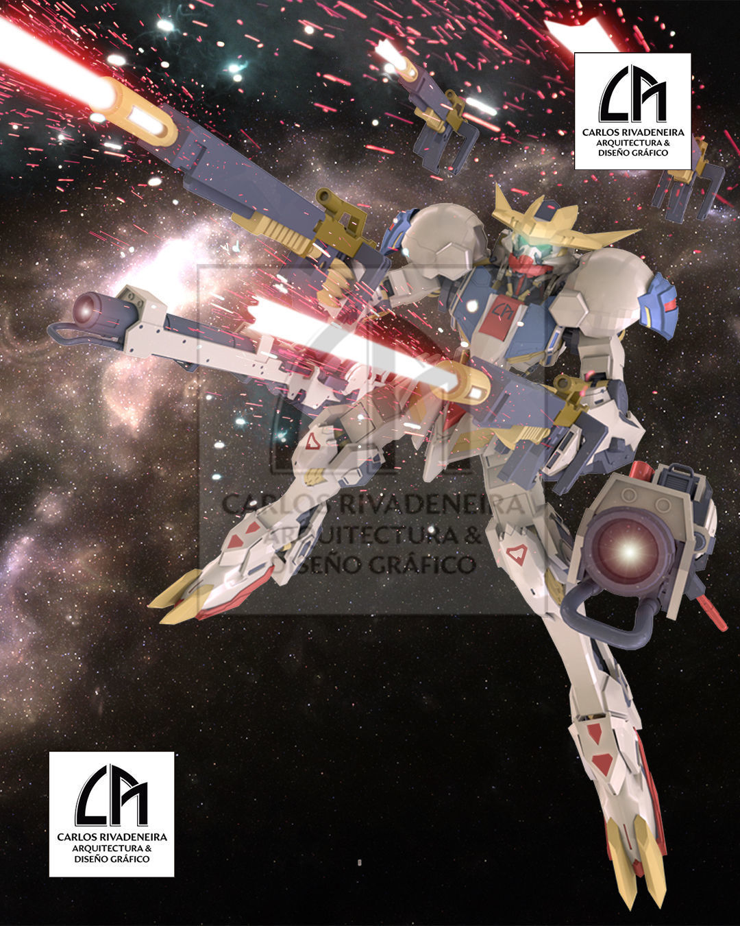 gundam print parts 3D Model Collection_24