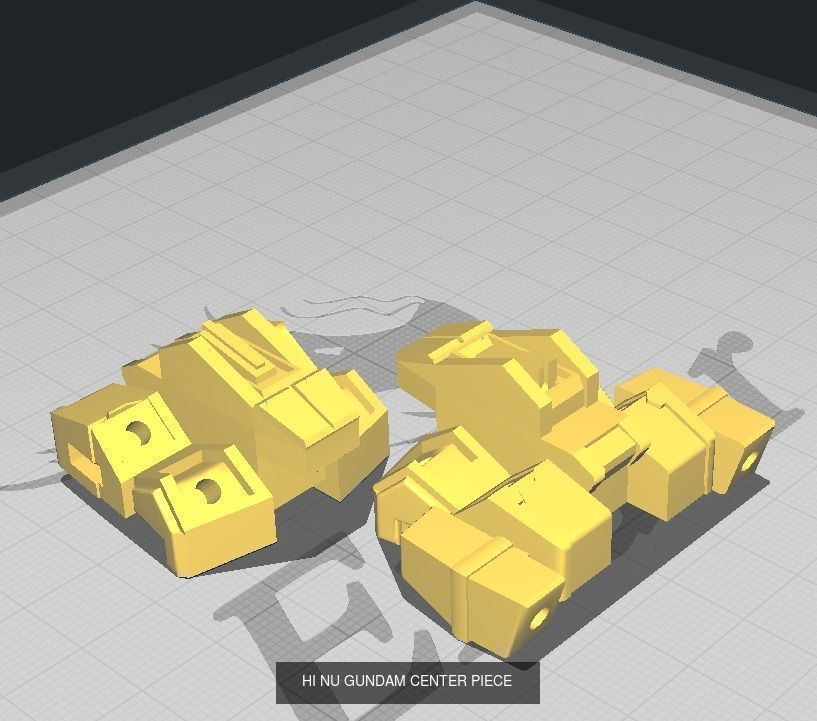 gundam print parts 3D Model Collection_11