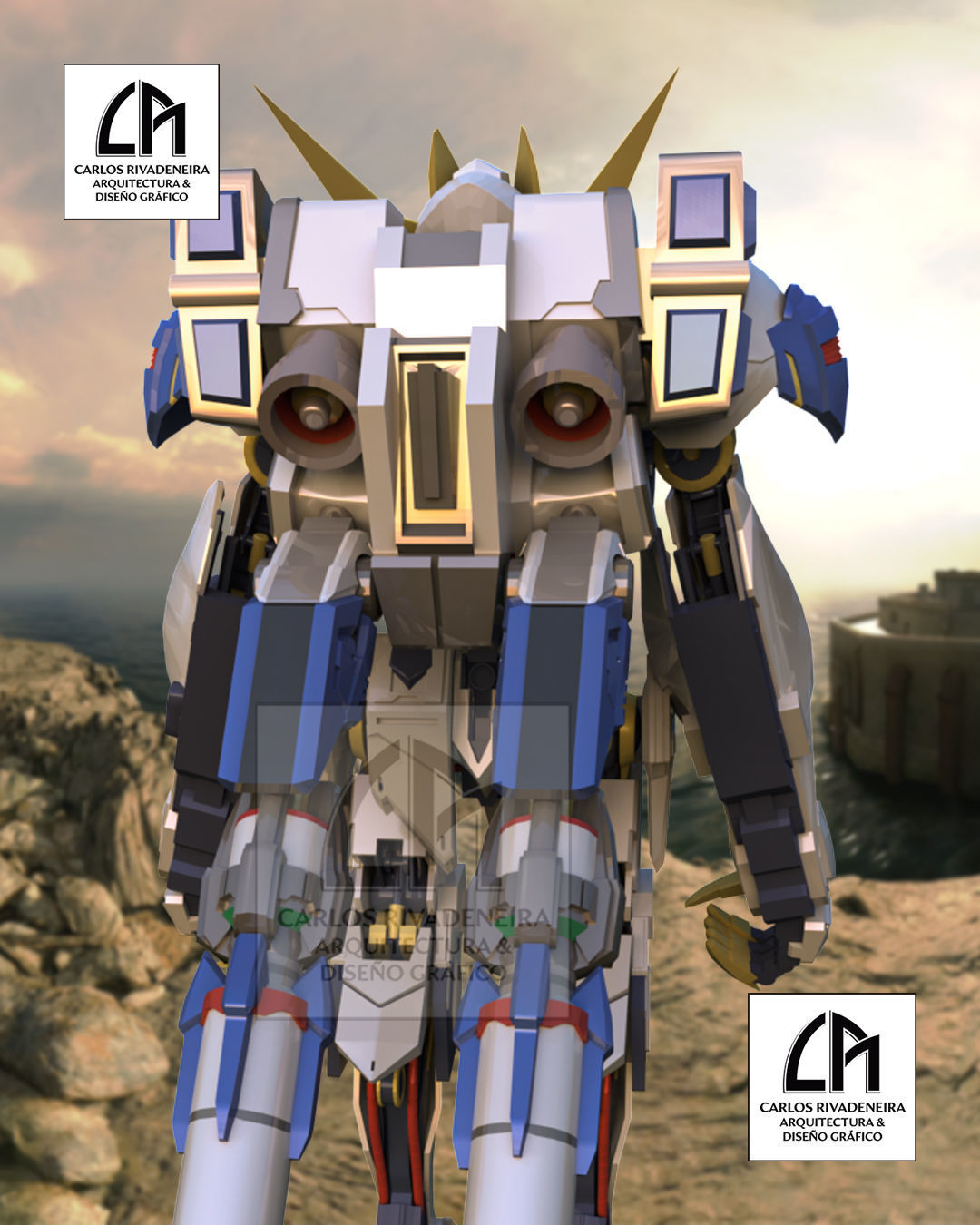 gundam print parts 3D Model Collection_22