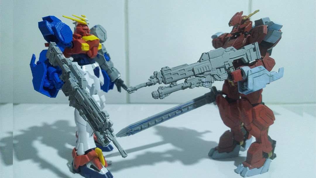 gundam print parts 3D Model Collection_29